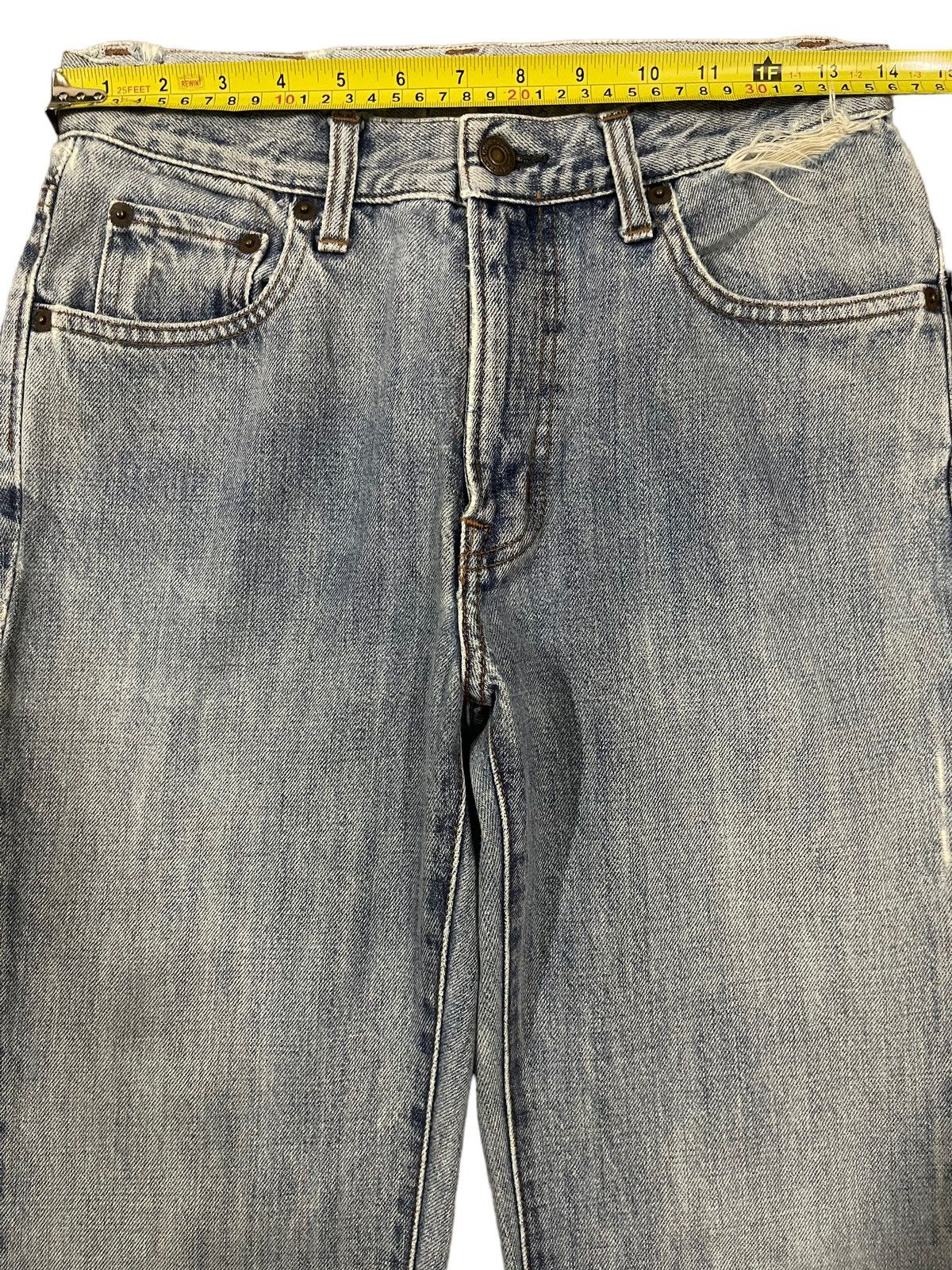 Hysteric Glamour Vintage Japanese Brand Blue Wash Style Flare Jeans Size US 28 / EU 44 - 9 Thumbnail