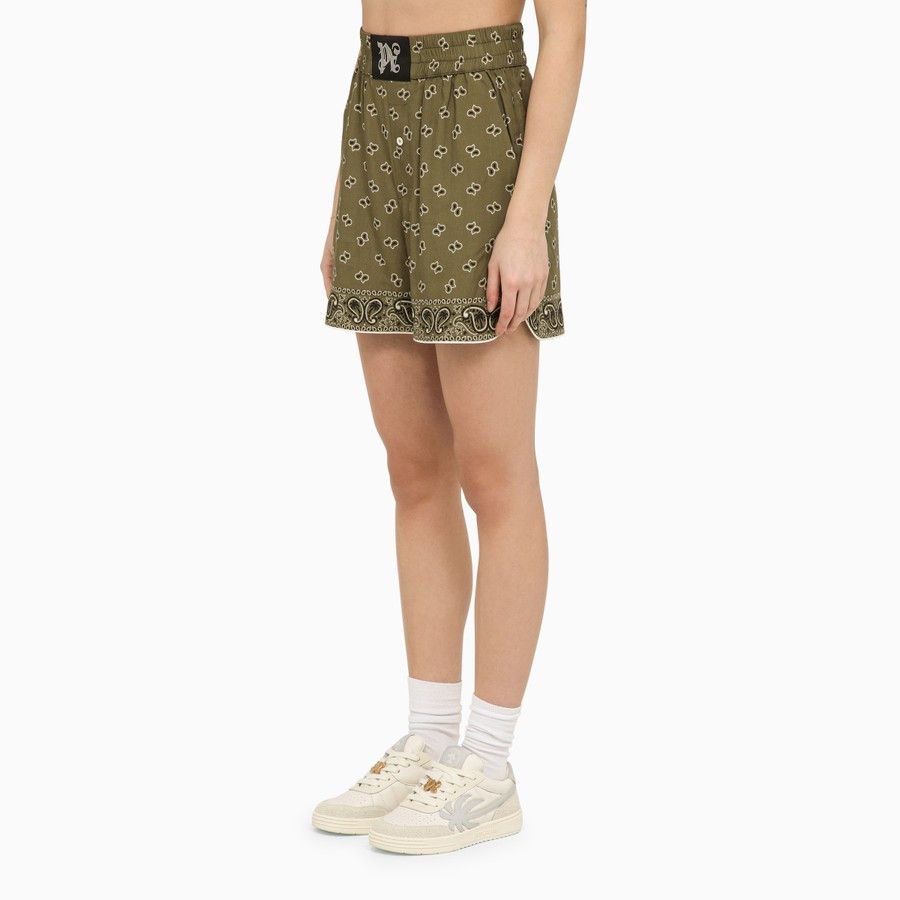 Palm Angels o1d2blof0924 Boxer Shorts In Green Size 28" / US 6 / IT 42 - 3 Thumbnail