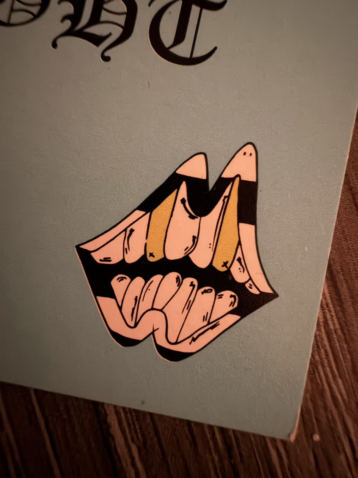 Chrome Hearts Chrome Hearts Matty Boy 2019 Taipei Invitation Card Art Size ONE SIZE - 3 Thumbnail