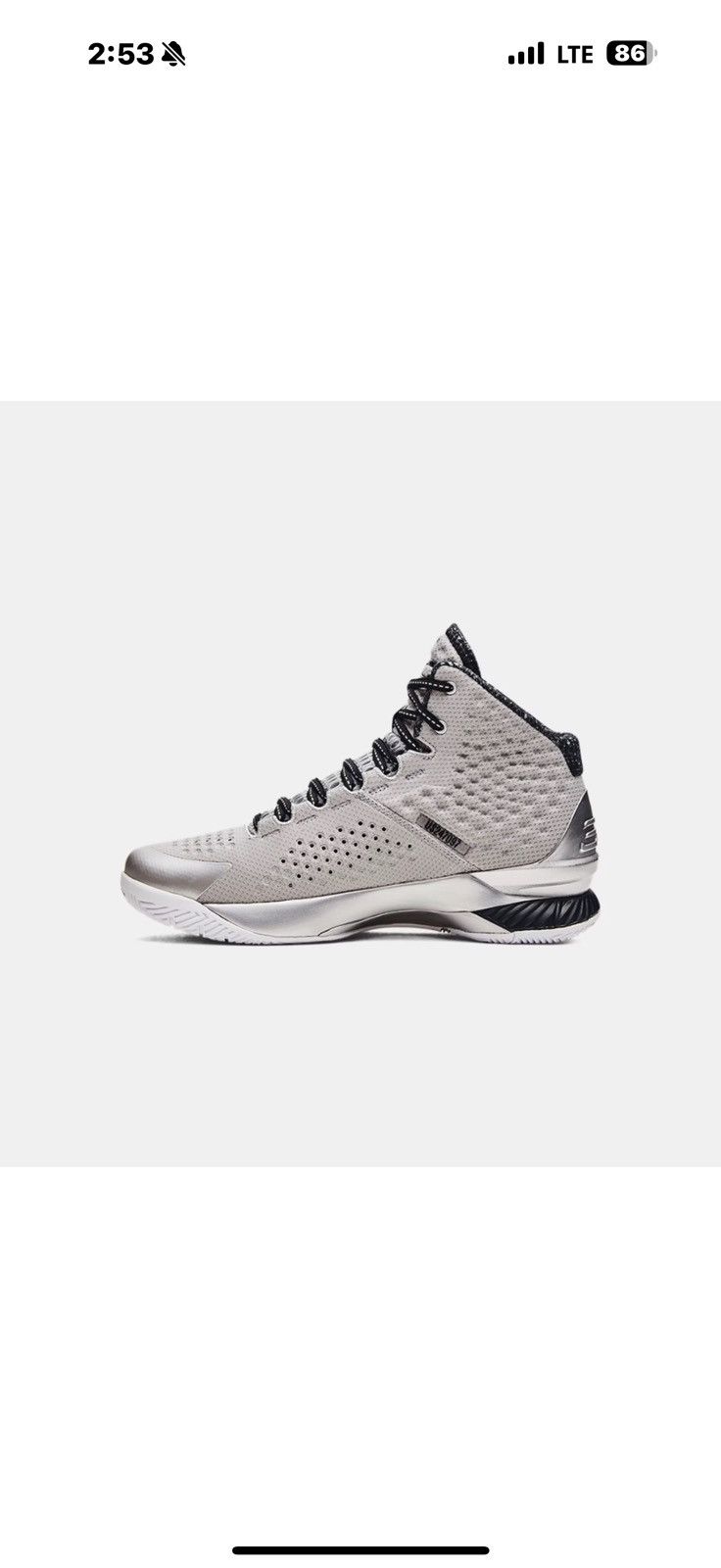 Under Armour Under Armour Curry 1 Retro 'Black History Month' Size US 10 / EU 43 - 2 Thumbnail