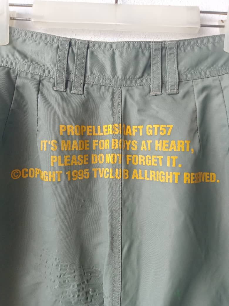 Vintage Vintage Propellershaft Multizipper Nylon Baggy Jorts Size US 29 - 6 Thumbnail