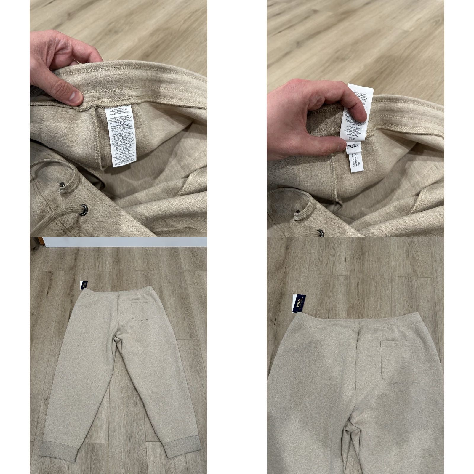 Polo Ralph Lauren NWT Polo Ralph Lauren Men’s Double Knit Joggers Beige Sz 4XB Pony Size US XXL / EU 58 / 5 - 8 Thumbnail