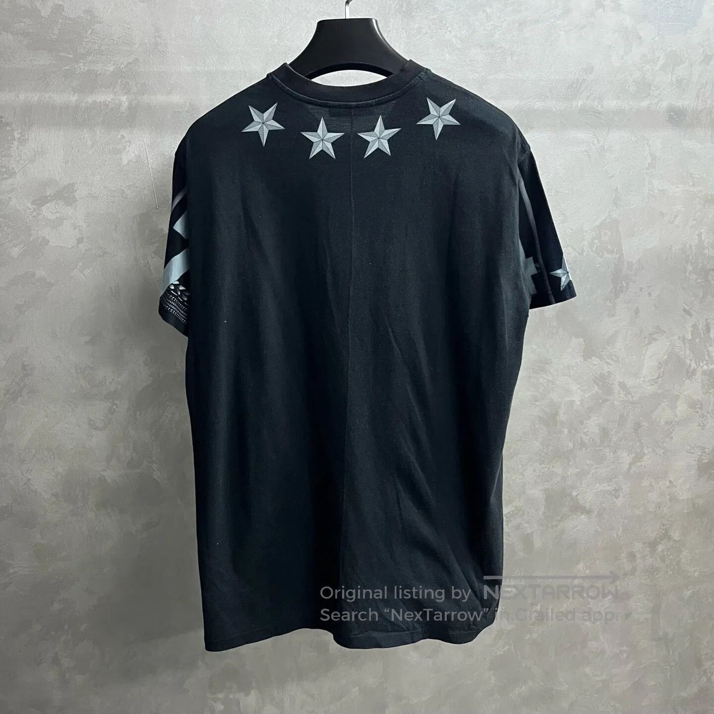 Givenchy Givenchy Dark blue patterned printed round-neck short-slee Size US XXS / EU 40 - 4 Thumbnail