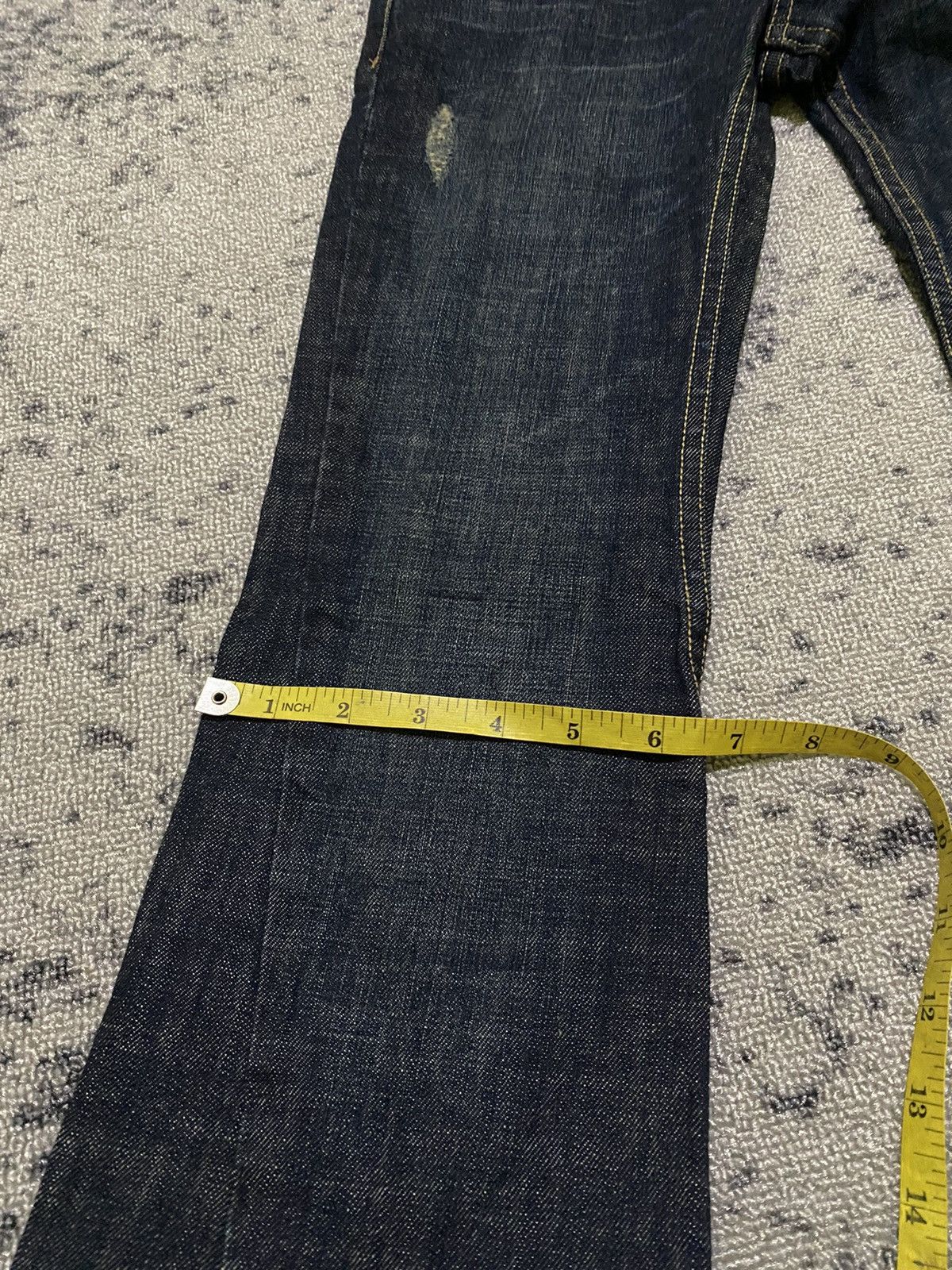 Hysteric Glamour Y2k Glam 2nd flare jeans Size 28" / US 6 / IT 42 - 12 Thumbnail