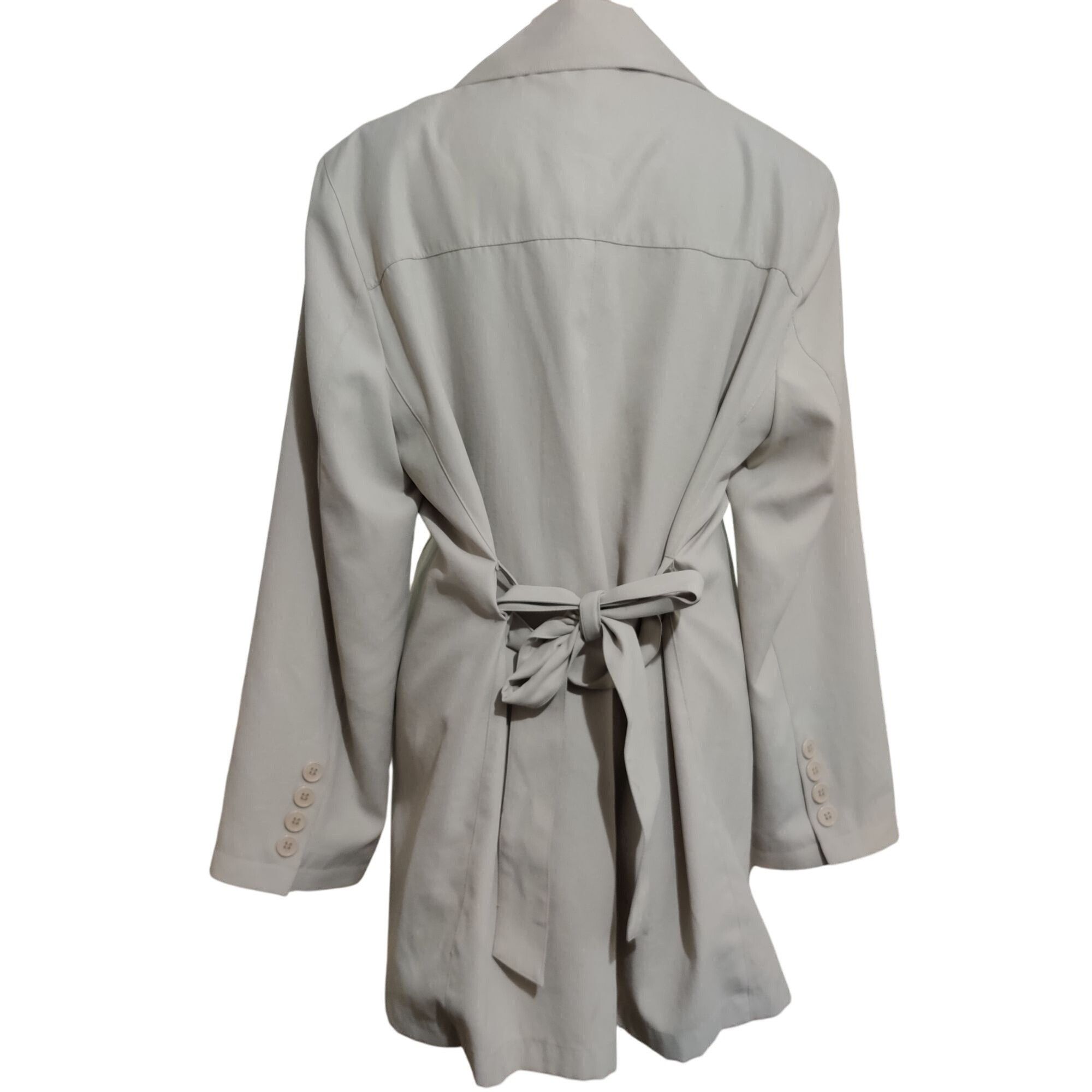 Other Valerie Stevens Womens Trench Coat Double Breasted Belted Mi Size XL / US 12-14 / IT 48-50 - 4 Thumbnail