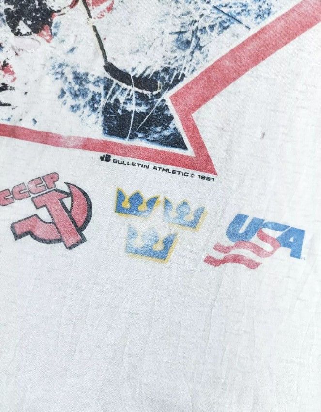 Vintage Vintage Couple Canada Cup 1991 t- shirt Size US XL / EU 56 / 4 - 5 Thumbnail