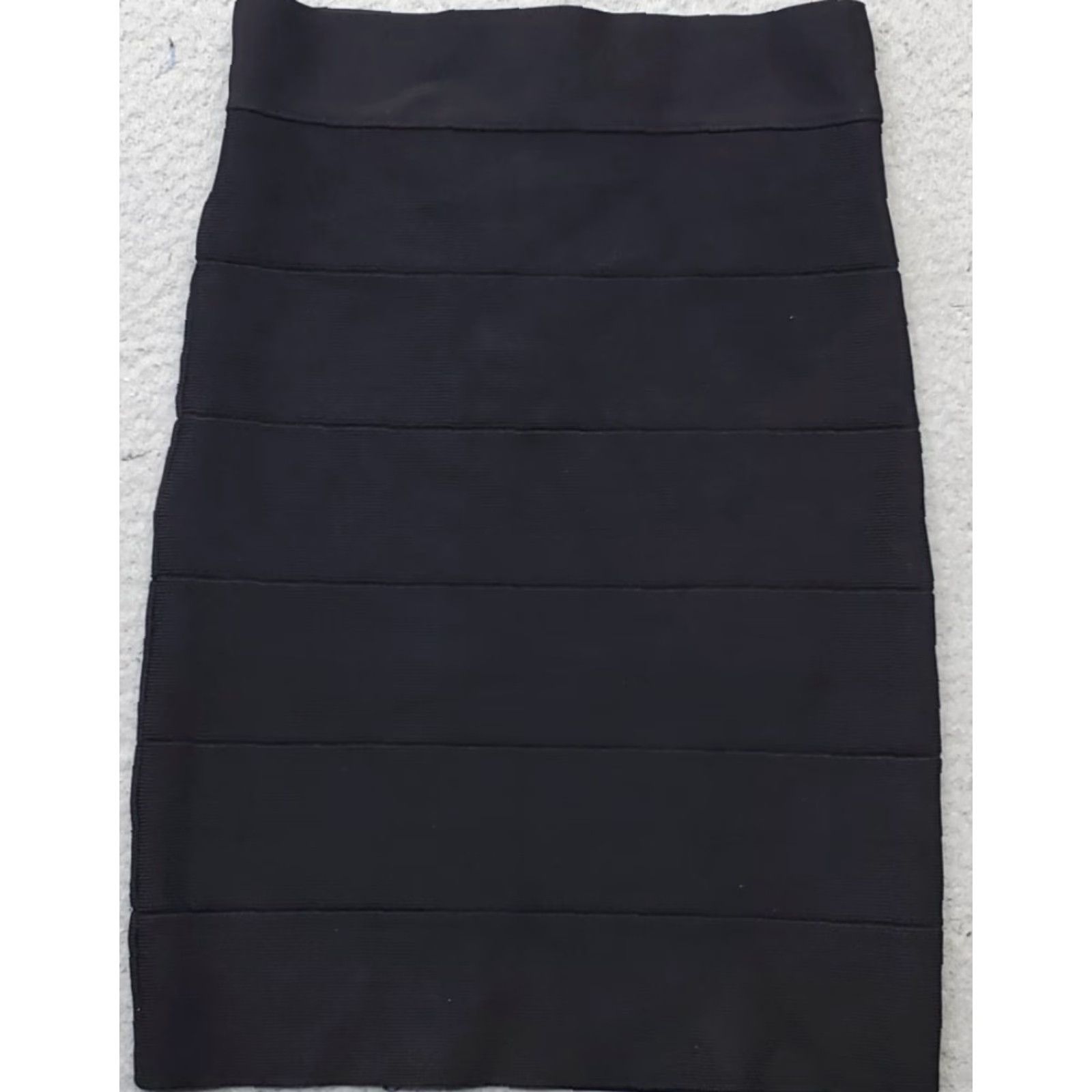 Bebe Bebe Skirt Womens M Black Regular Straight & Pencil Back Zip - PIM050623J33 Size 32" / US 10 / IT 46 - 2 Thumbnail