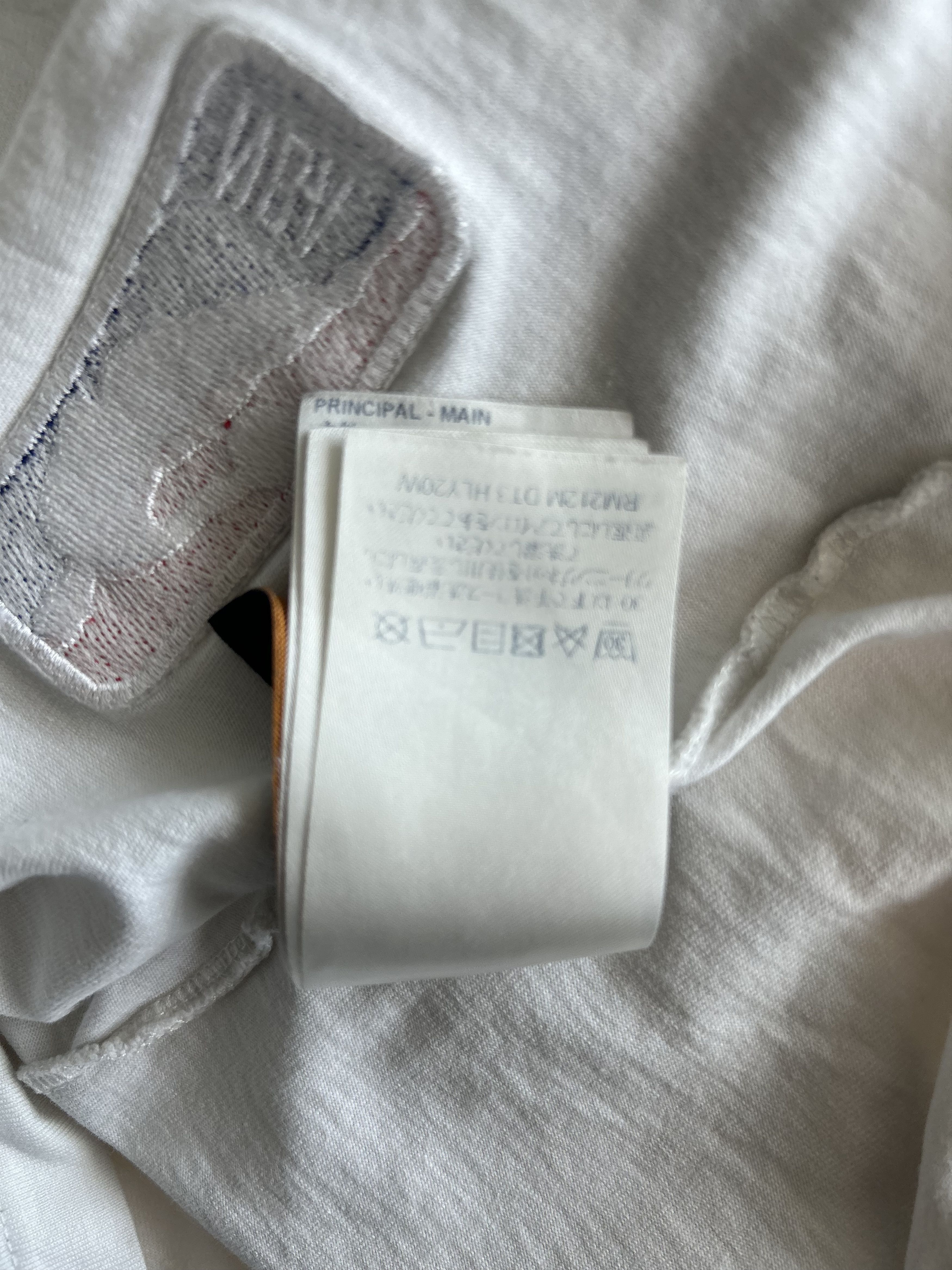 Louis Vuitton Louis Vuitton NBA White Logo T-Shirt Size US L / EU 52-54 / 3 - 7 Thumbnail