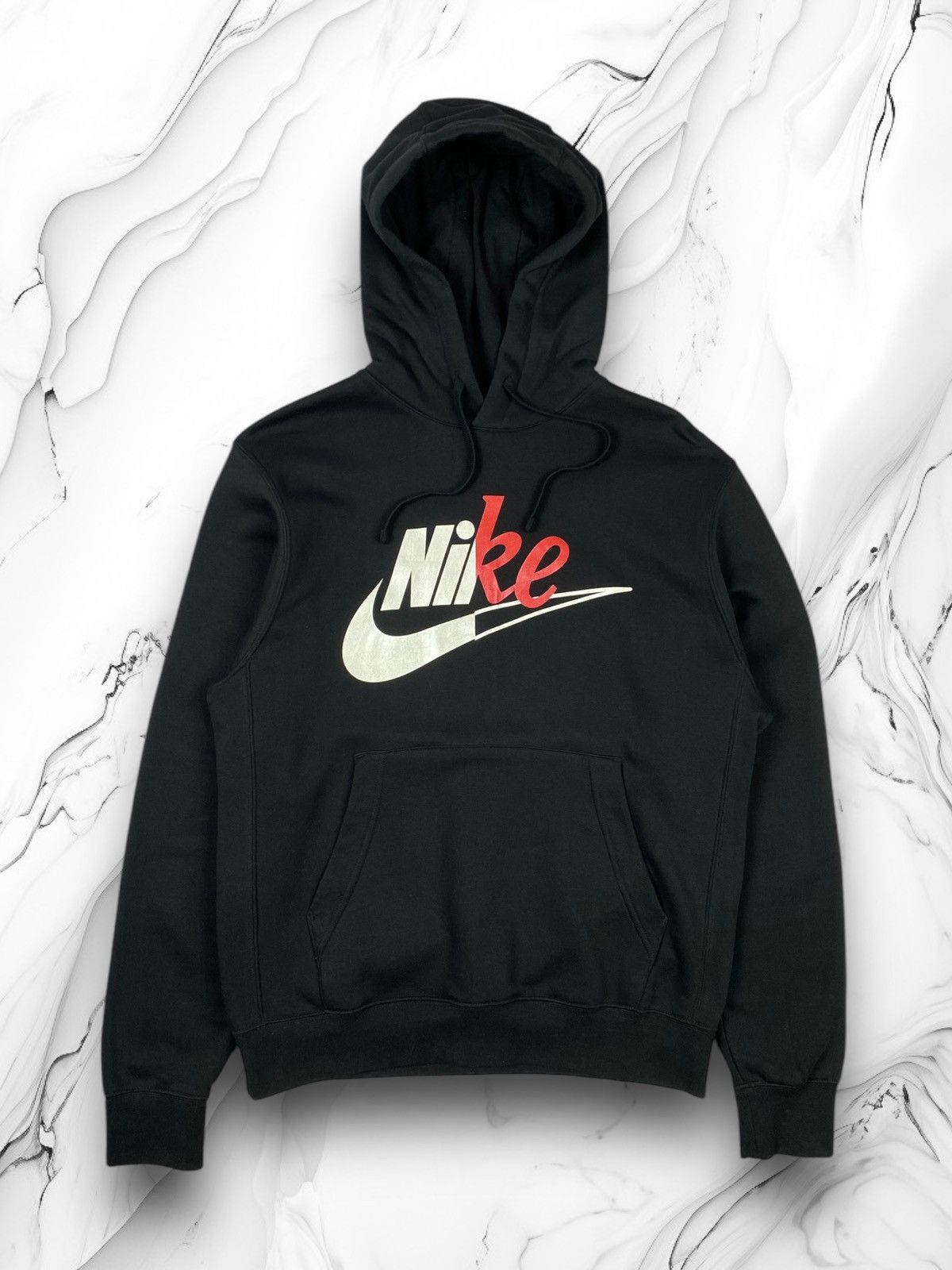 Nike Nike Streetwear Big Logo Swoosh Hoodie Size US S / EU 44-46 / 1 - 1 Thumbnail