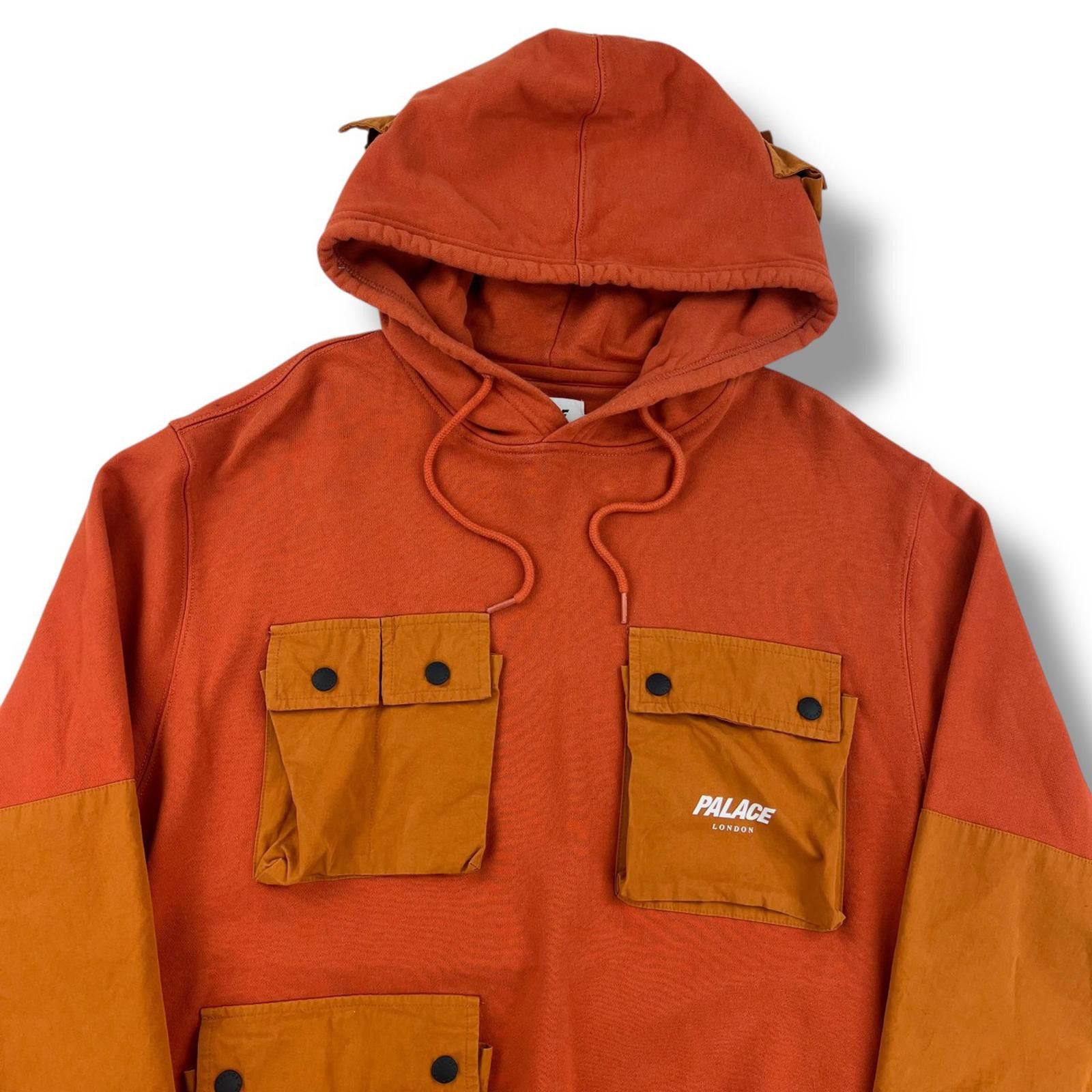 Palace Palace C-Pocket Burnt Orange Hoodie Size US M / EU 48-50 / 2 - 1 Thumbnail