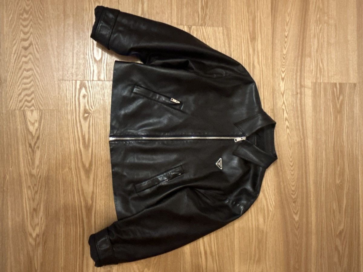 Prada Prada jacket in Nappa leather. Size S / US 4 / IT 40 - 1 Thumbnail