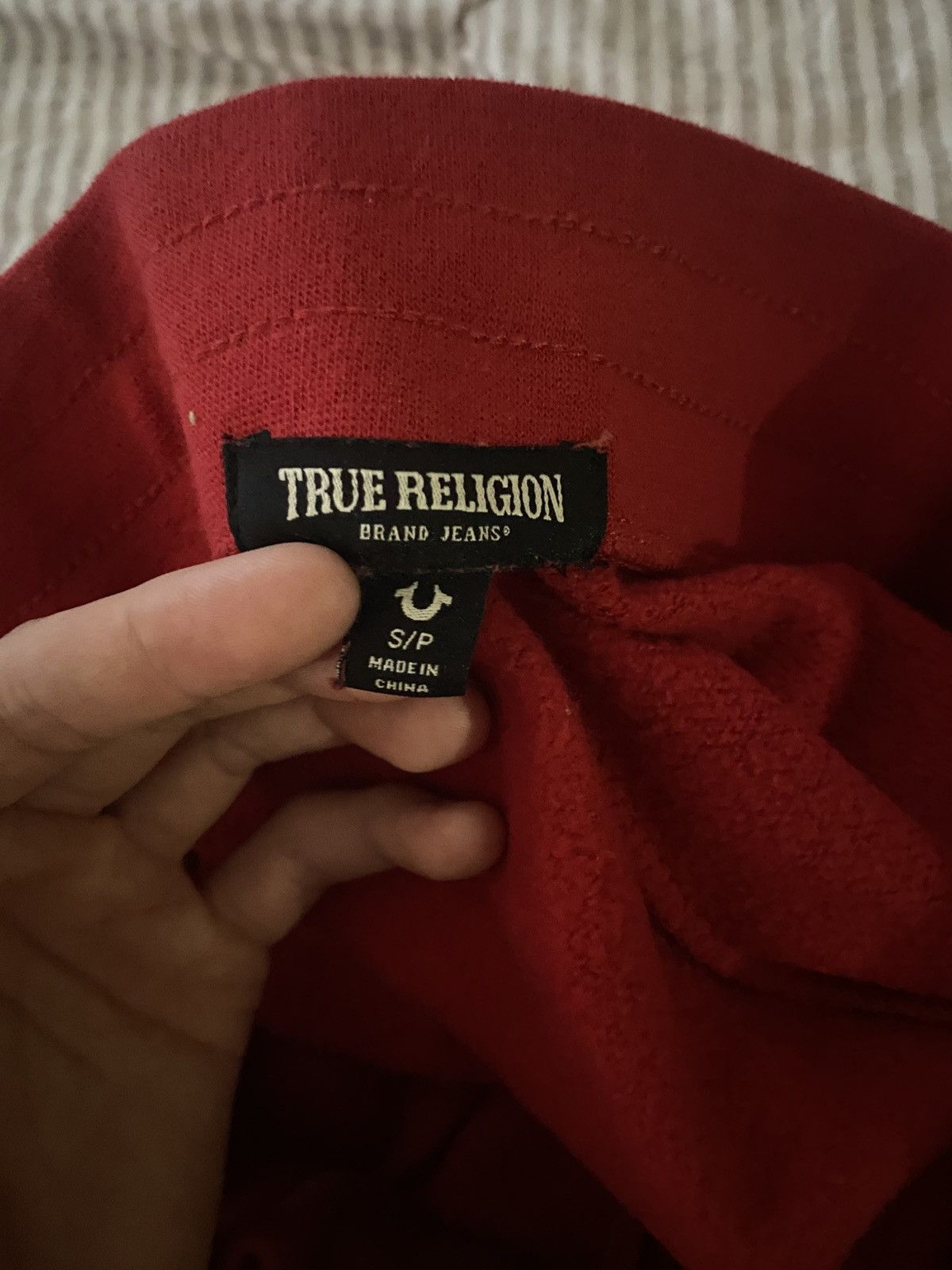 Designer × True Religion True Religion Sweatpants red size small Size US 30 / EU 46 - 3 Thumbnail