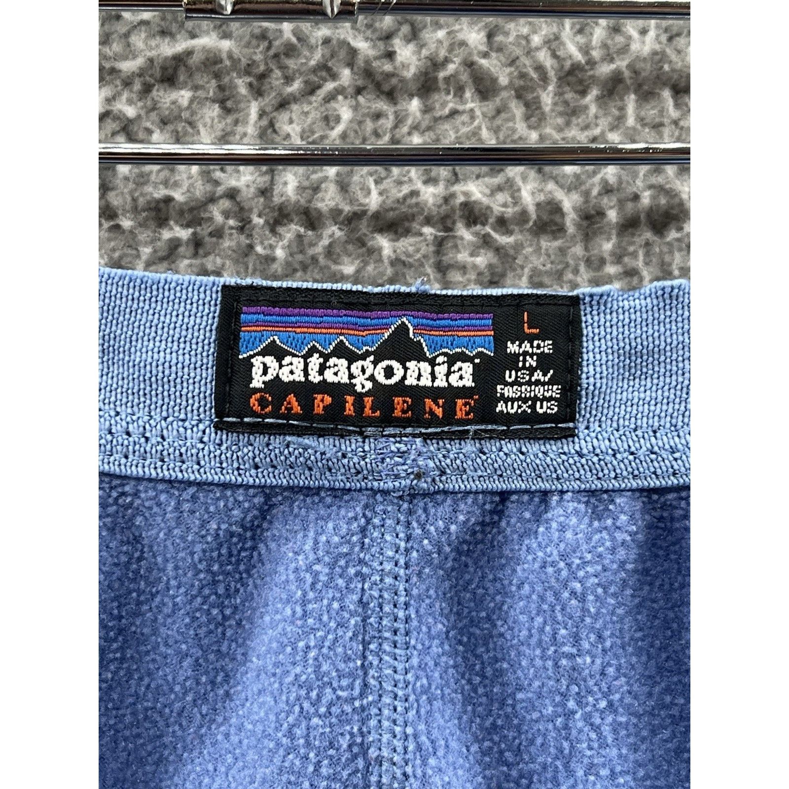 Patagonia Patagonia Capilene Base Layer Pants Size Large Blue USA Made Size 28" / US 6 / IT 42 - 3 Thumbnail