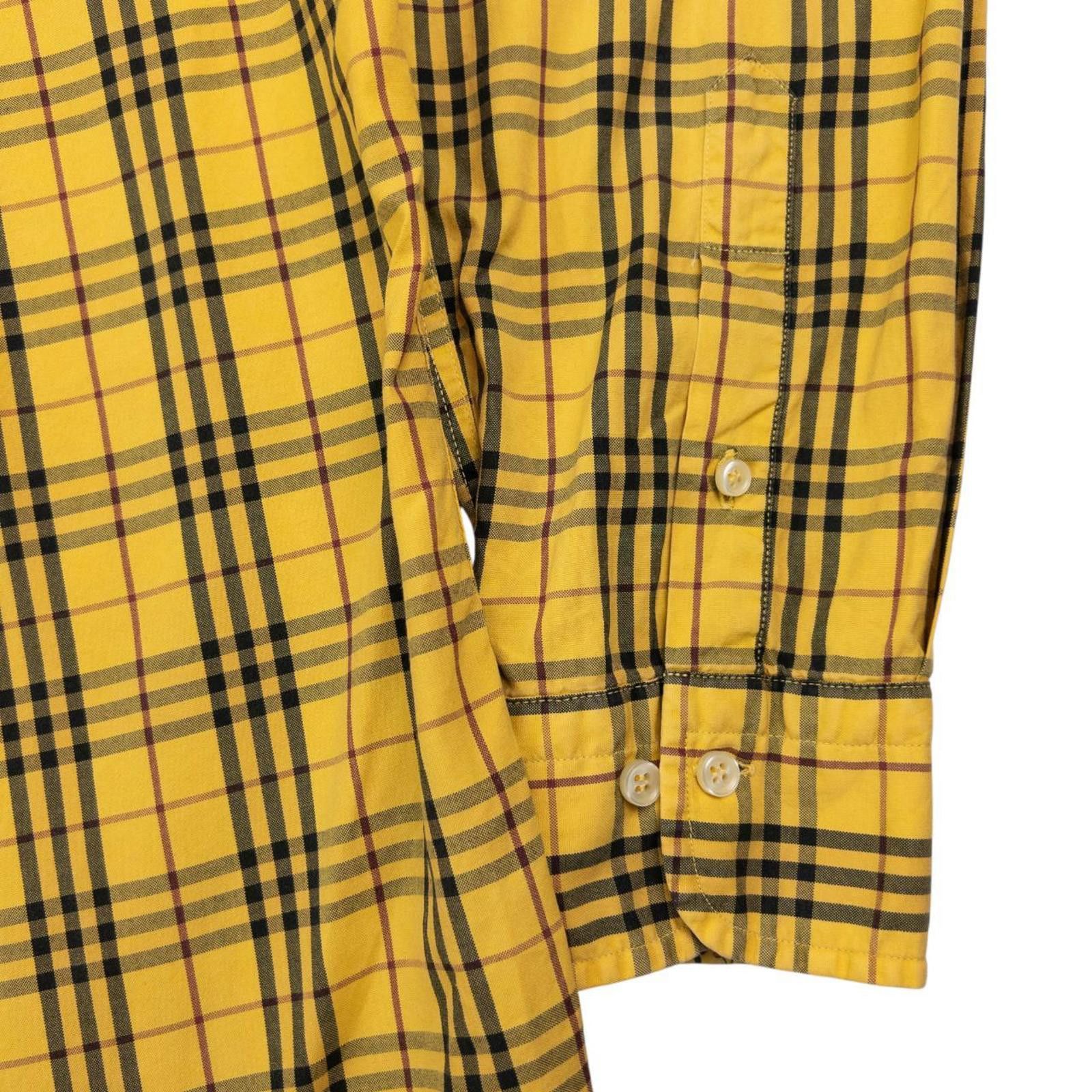 Burberry Vintage Burberry Nova Check Long Sleeve Button Shirt Size M Size US M / EU 48-50 / 2 - 5 Thumbnail