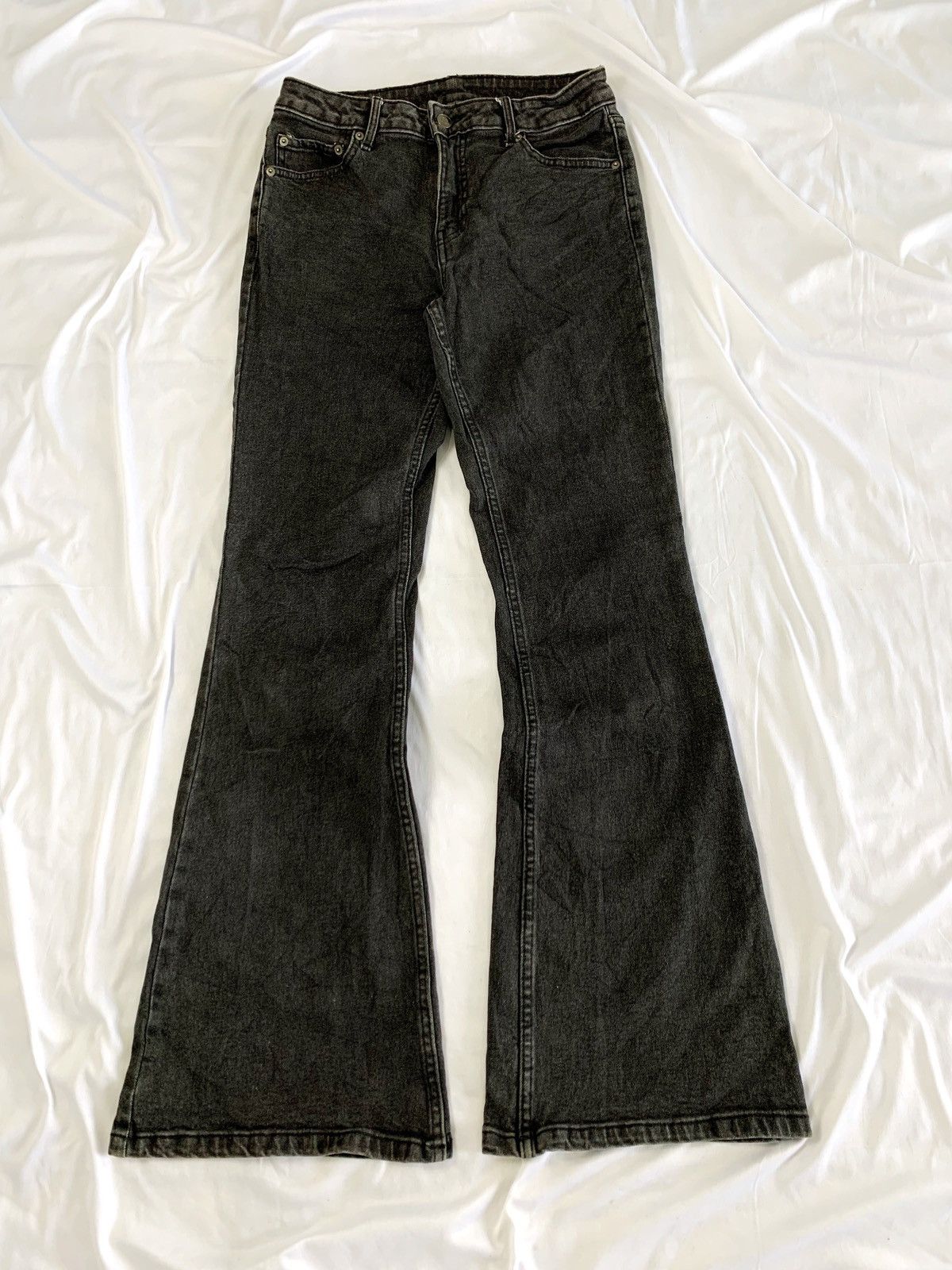 Jean flare bootcut no boundaries jeans pant black Size US 28 / EU 44 - 3 Thumbnail
