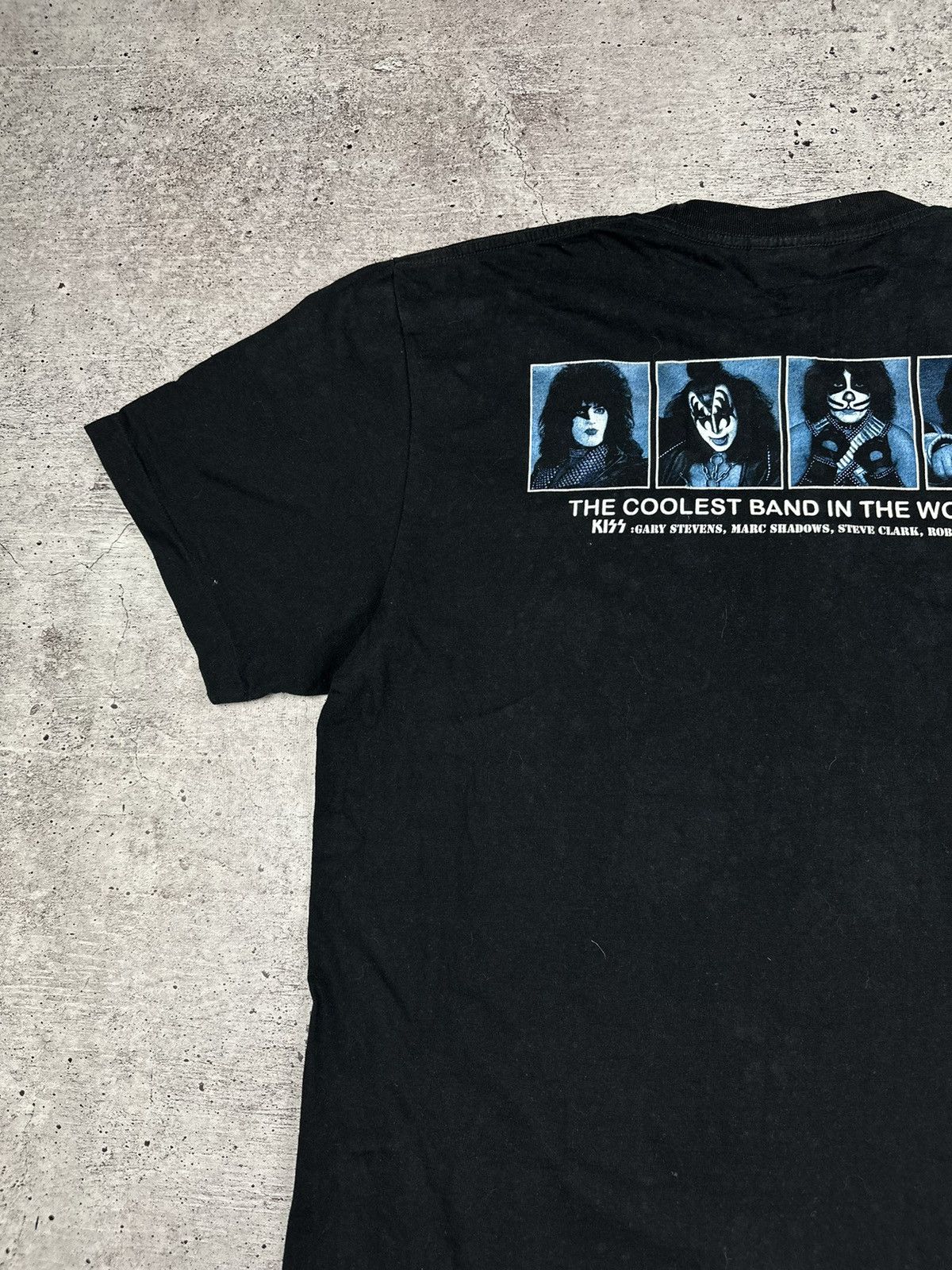 Band Tees 90s Kiss ‘The Coolest Band in the World’ Vintage T Shirt Size US XL / EU 56 / 4 - 17 Thumbnail
