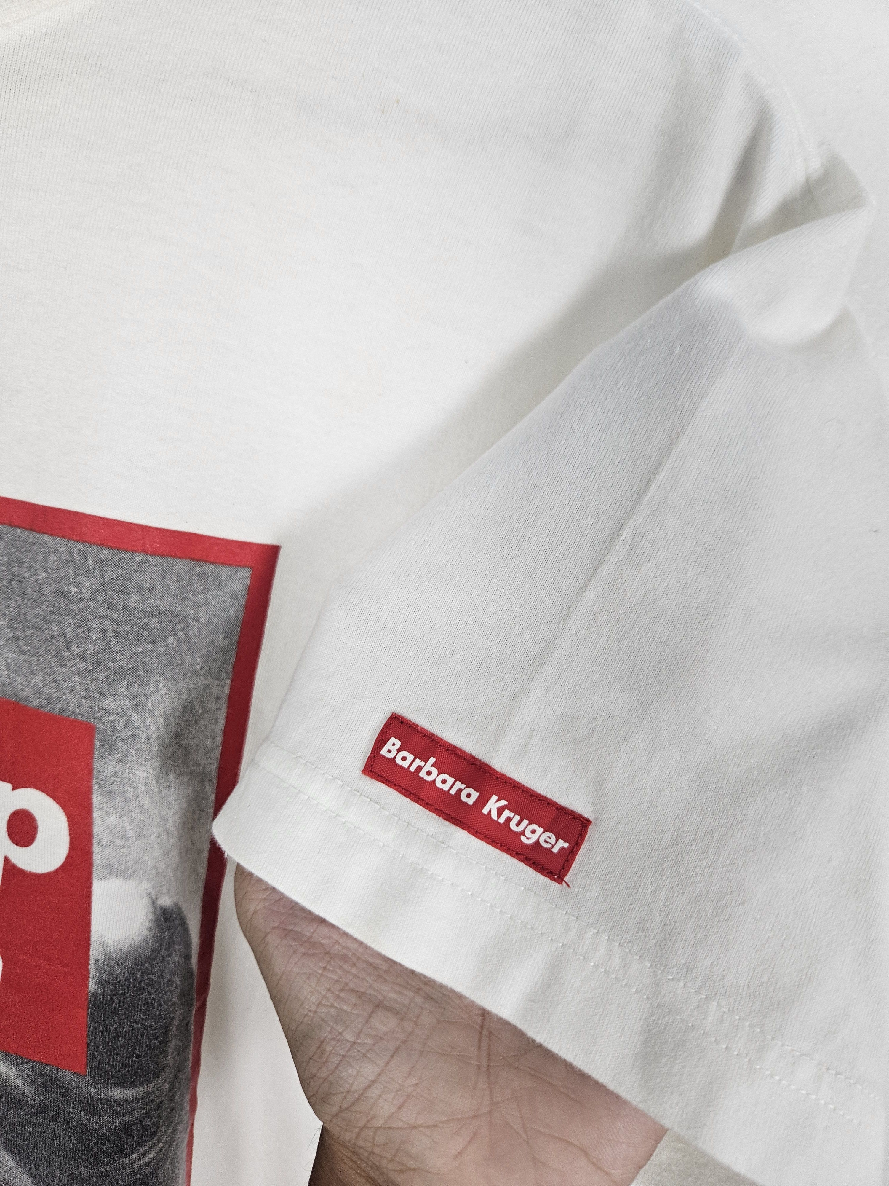 Barbara Kruger Barbara Kruger I Shop Therefore I Am shirt Size US M / EU 48-50 / 2 - 5 Thumbnail