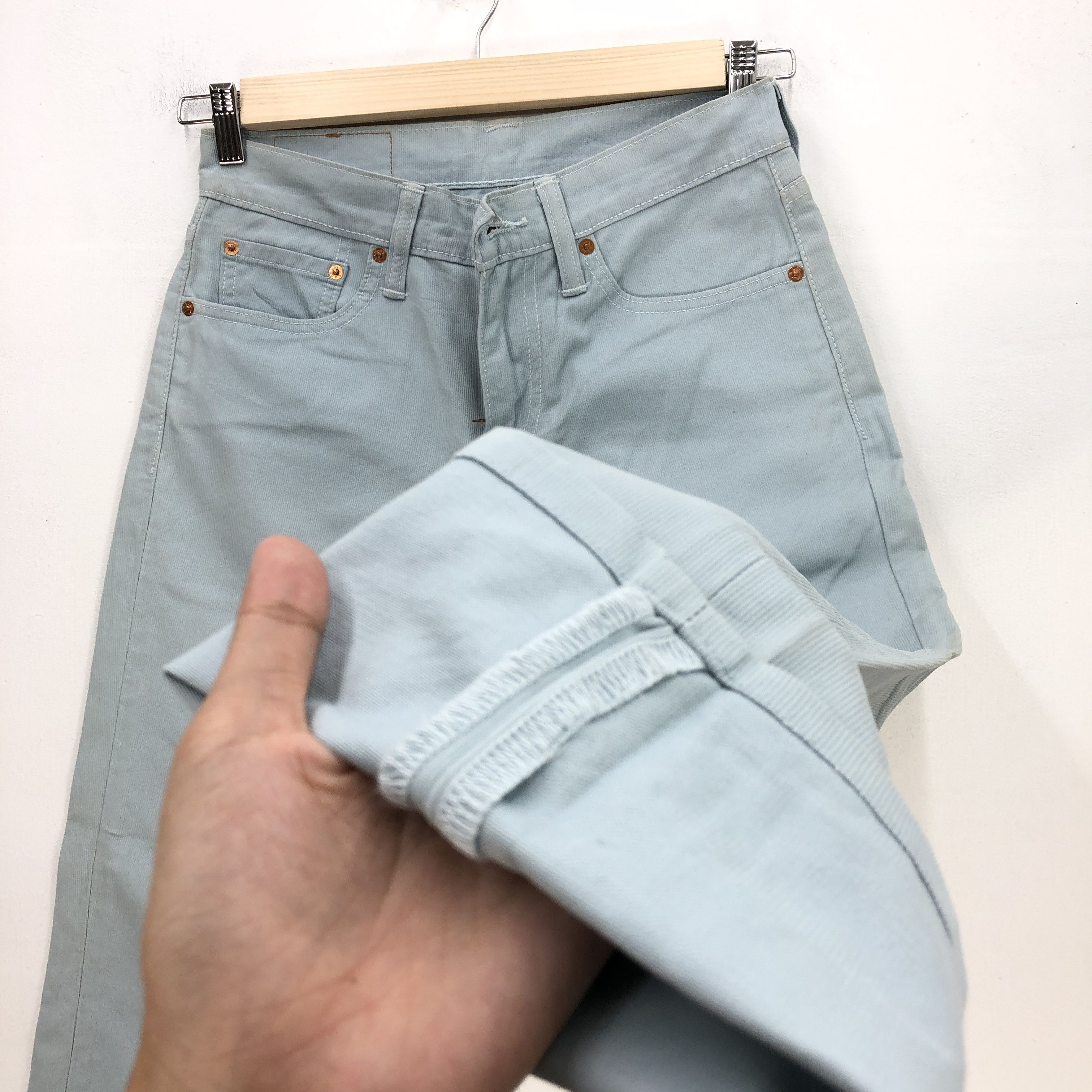 Levi's Vintage Y2K Levis 511 Jeans Blue Slim Fit Levis Skinny Denim Size US 30 / EU 46 - 8 Thumbnail