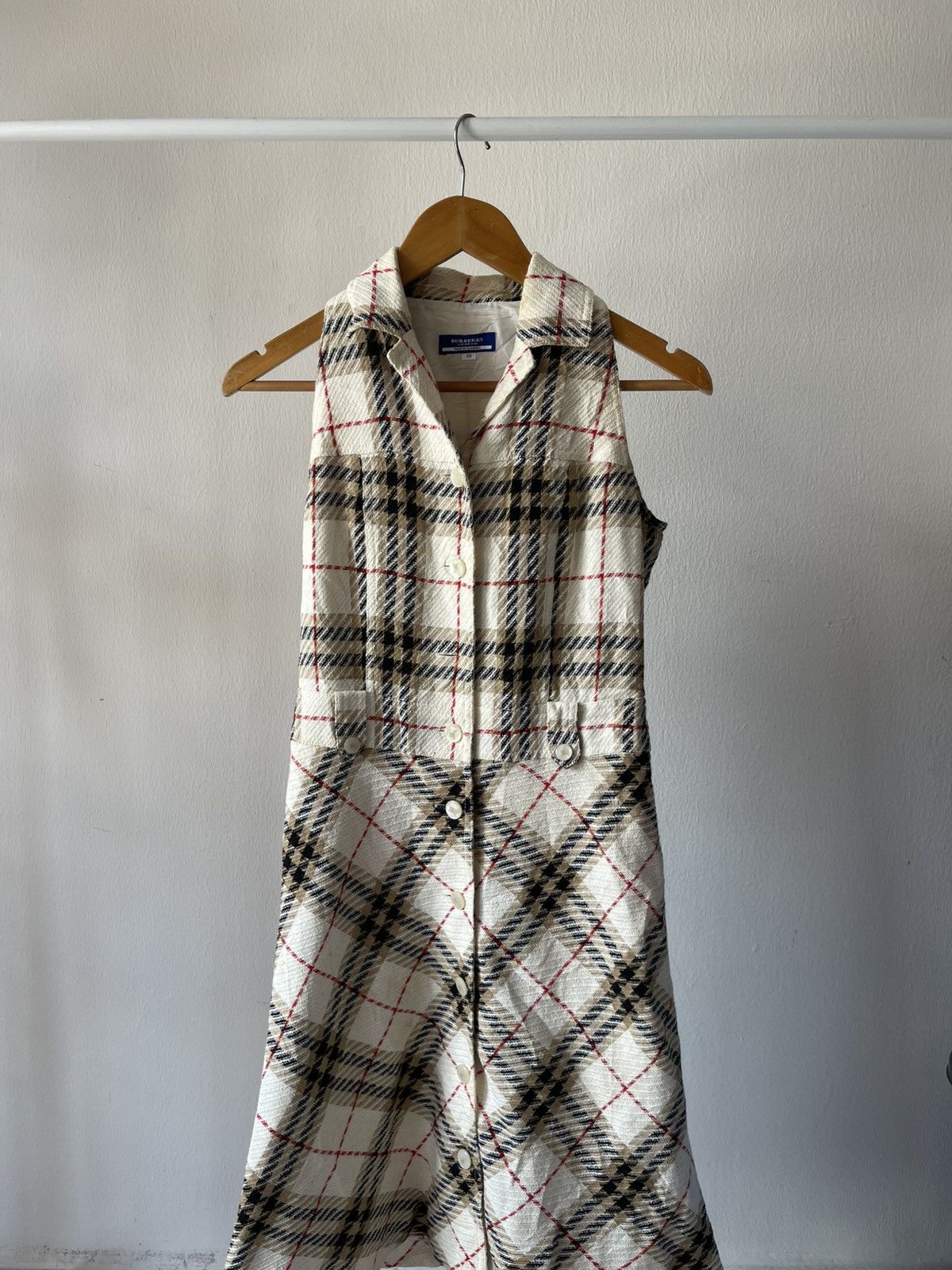 Burberry Burberry Nova Check Sleeveless Dress Size S / US 4 / IT 40 - 1 Thumbnail