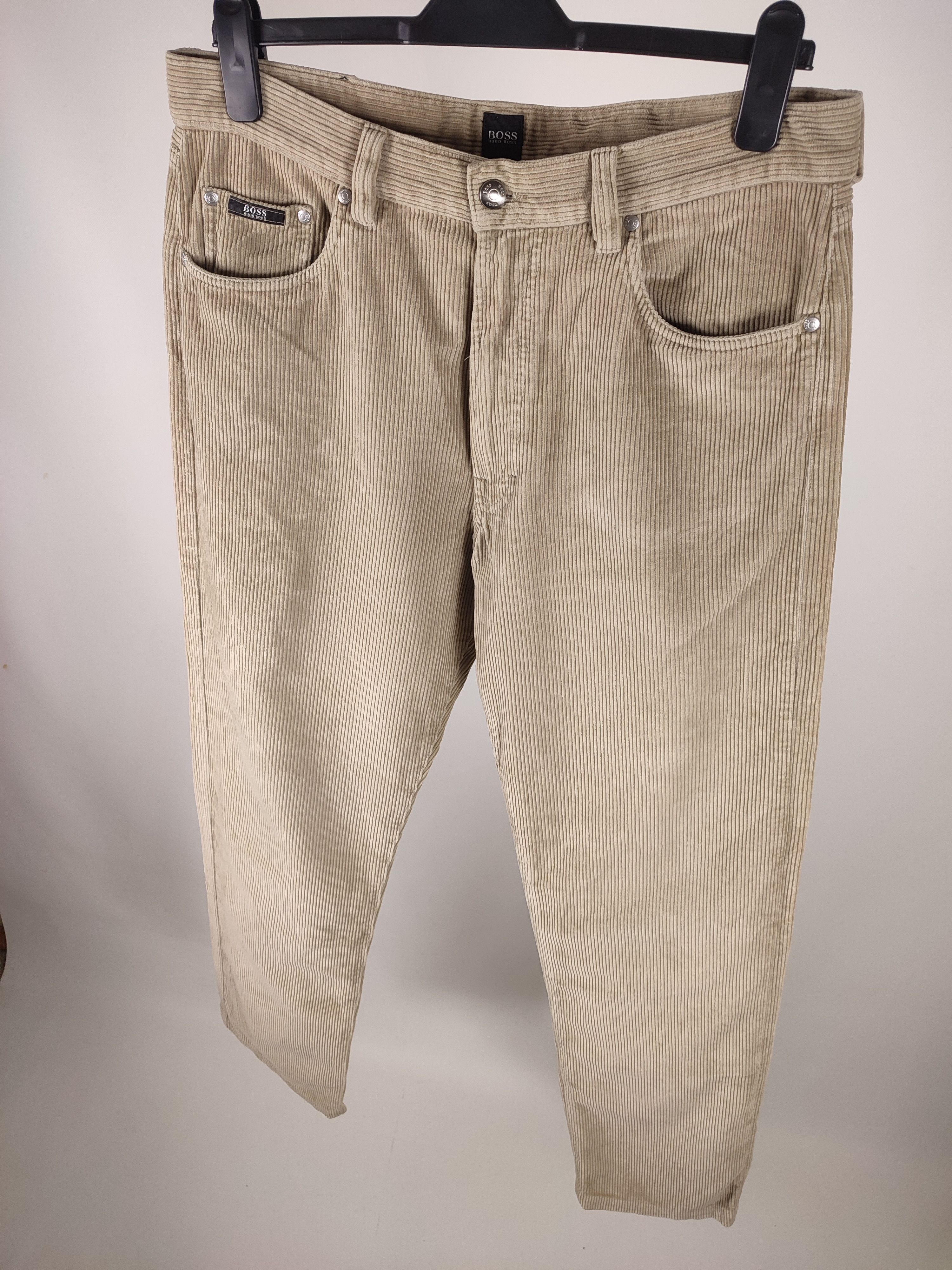 Hugo Boss Vintage Hugo Boss Corduroy Arkansas Casual Pants Size US 34 / EU 50 - 5 Thumbnail