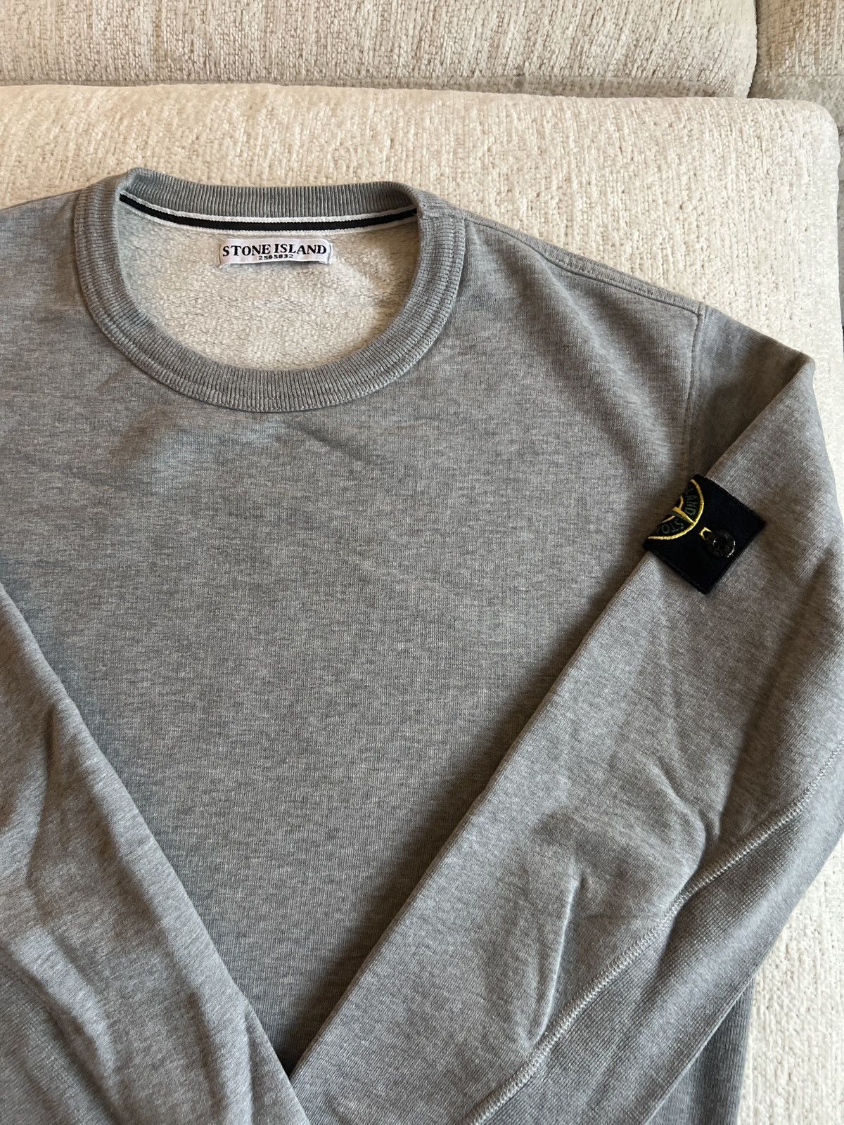 Stone Island Vintage gray stone island sweater Size US L / EU 52-54 / 3 - 2 Thumbnail