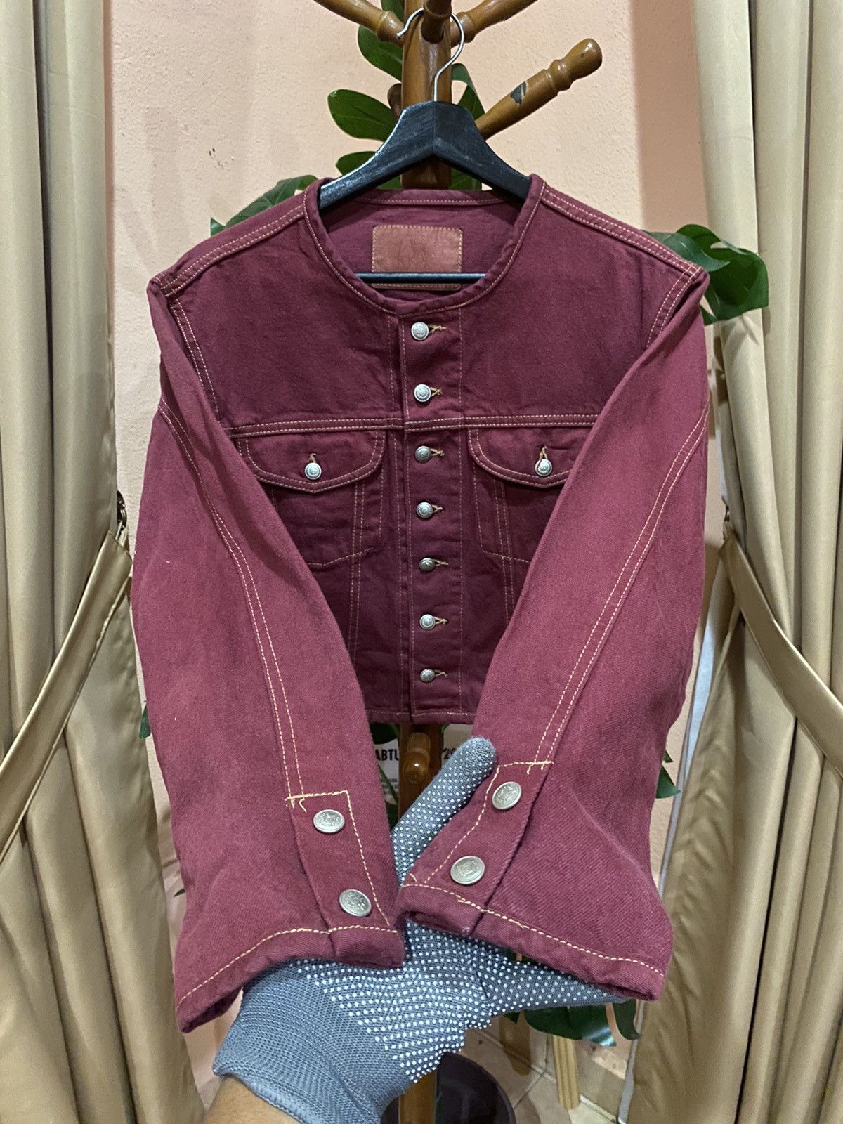 Camel × Vintage VINTAGE 80S CAMEL ROAD CROP DENIM JACKET Size M / US 6-8 / IT 42-44 - 8 Thumbnail