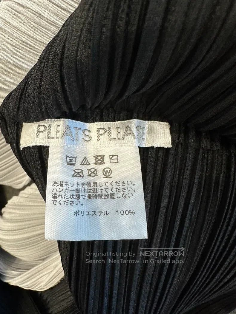 Issey Miyake Issey Miyake Drawstring Striped Color-Block Top Size L / US 10 / IT 46 - 5 Thumbnail
