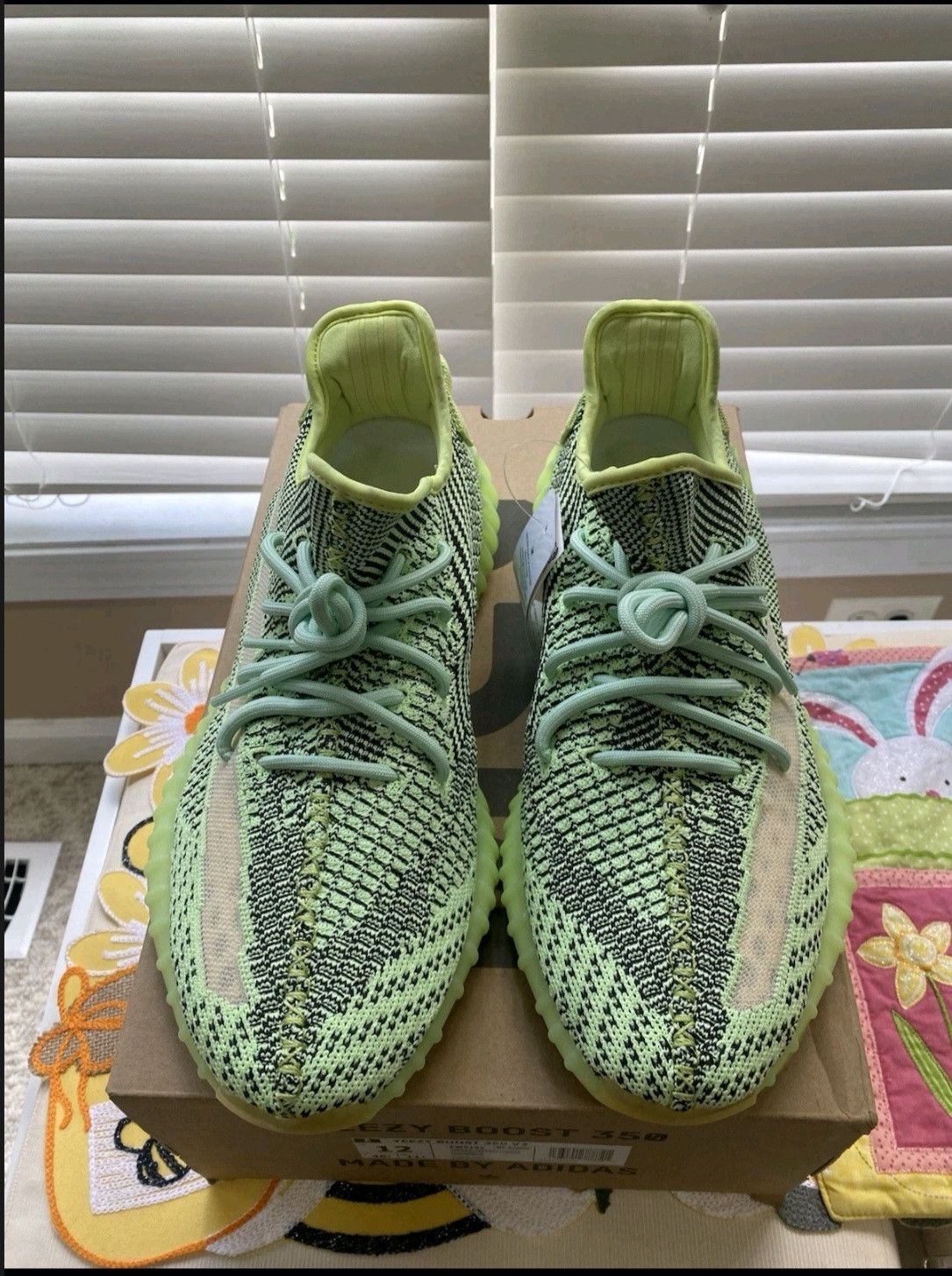 Adidas Adidas Yeezy 350 V2 Yeezreel Non-Reflective Size 12 Men DS Size US 12 / EU 45 - 2 Thumbnail