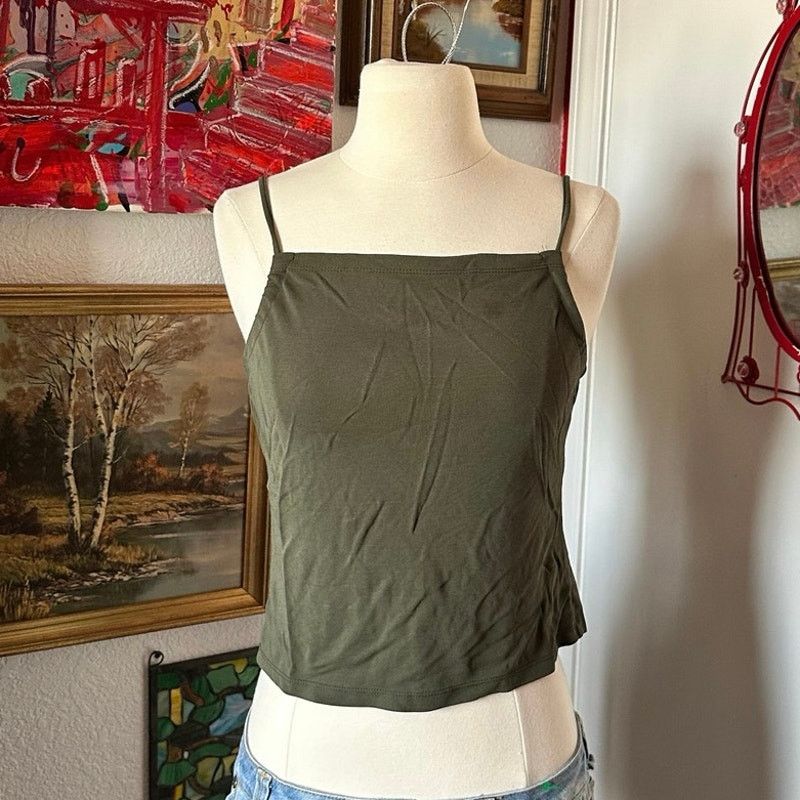 Other ny&co green tank top Size XS / US 0-2 / IT 36-38 - 1 Thumbnail