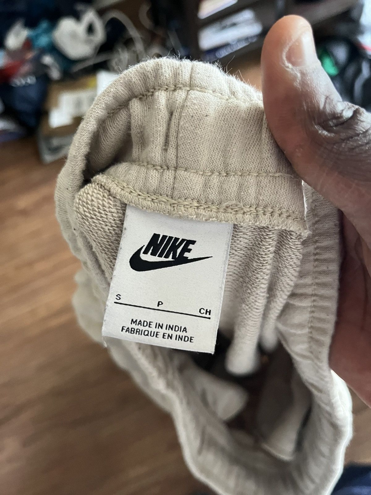 Nike Cream Nike Club Fleece Joggers/Nike Club Fleece Sweatpants Size US 30 / EU 46 - 3 Thumbnail
