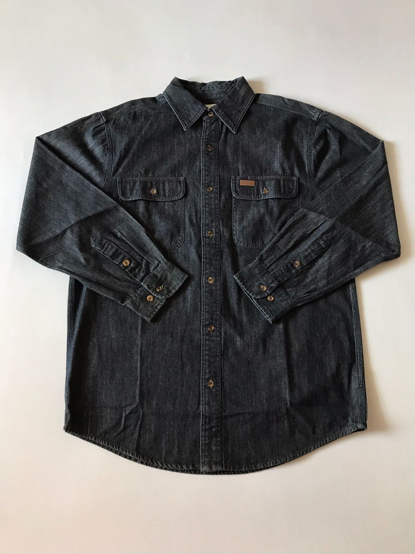 Carhartt Carhartt 100082 Denim Work Shirt Size US M / EU 48-50 / 2 - 1 Thumbnail