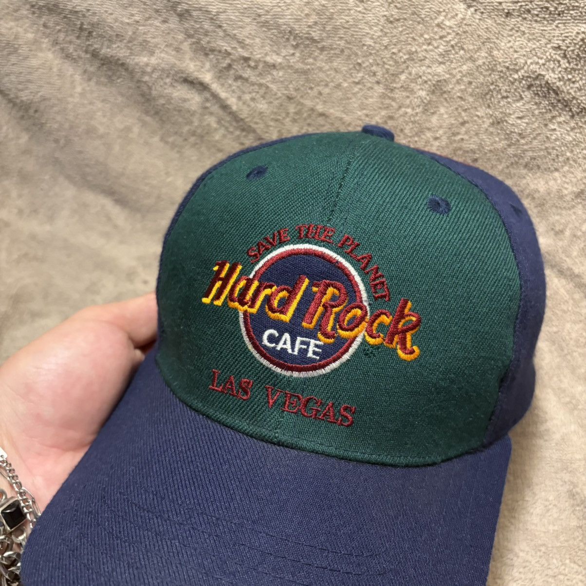 Hard Rock Cafe Vintage Hard Rock Cafe Las Vegas Snapback Hat Wool Promo Usa Size ONE SIZE - 3 Thumbnail