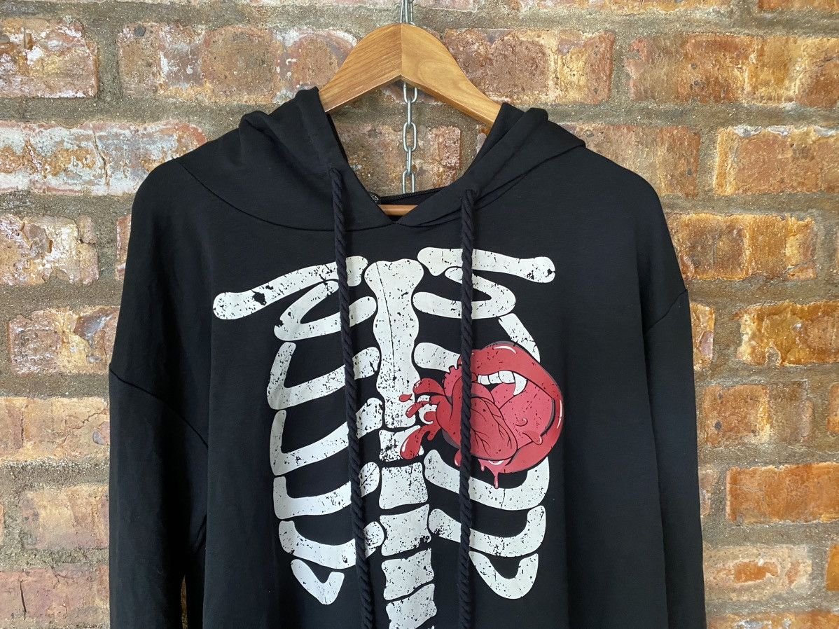 Sex Pot ReVeNGe Hell cat punk Japan Danger Monster Skull and Love oversize Size ONE SIZE - 3 Thumbnail