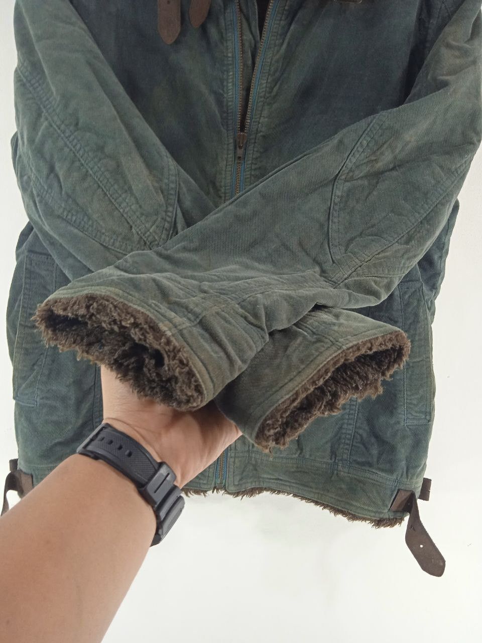 Carter's × If Six Was Nine Vintage Sunfaded Carters Velvet Full Zipper Jacket Size US L / EU 52-54 / 3 - 12 Thumbnail