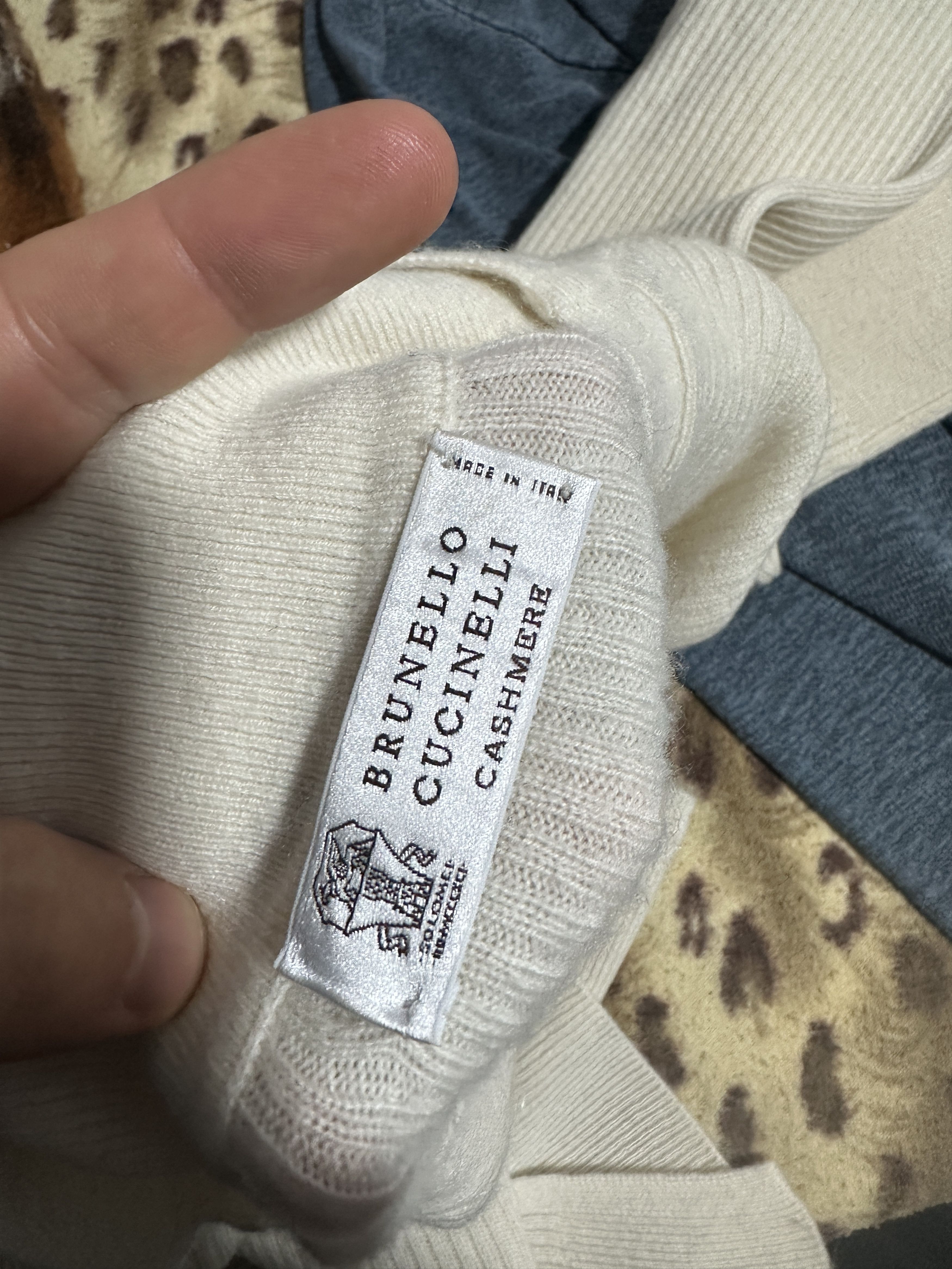 Brunello Cucinelli Brunello Cucinelli Knit Polo Collar Slim Cashmere Size 50 Size M / US 6-8 / IT 42-44 - 7 Thumbnail