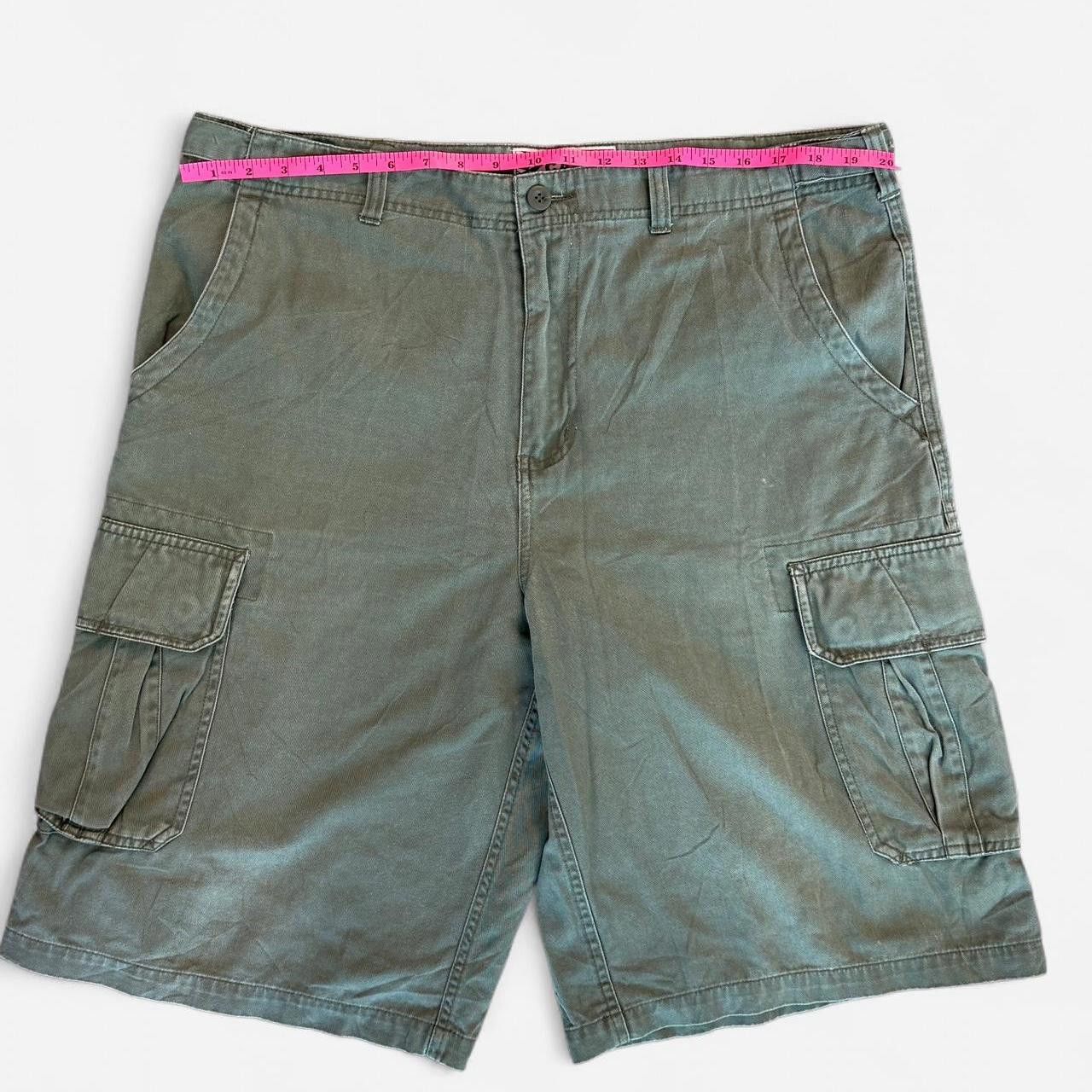 Other Steve & Barry's Men's green khaki Shorts Size US 38 / EU 54 - 4 Thumbnail