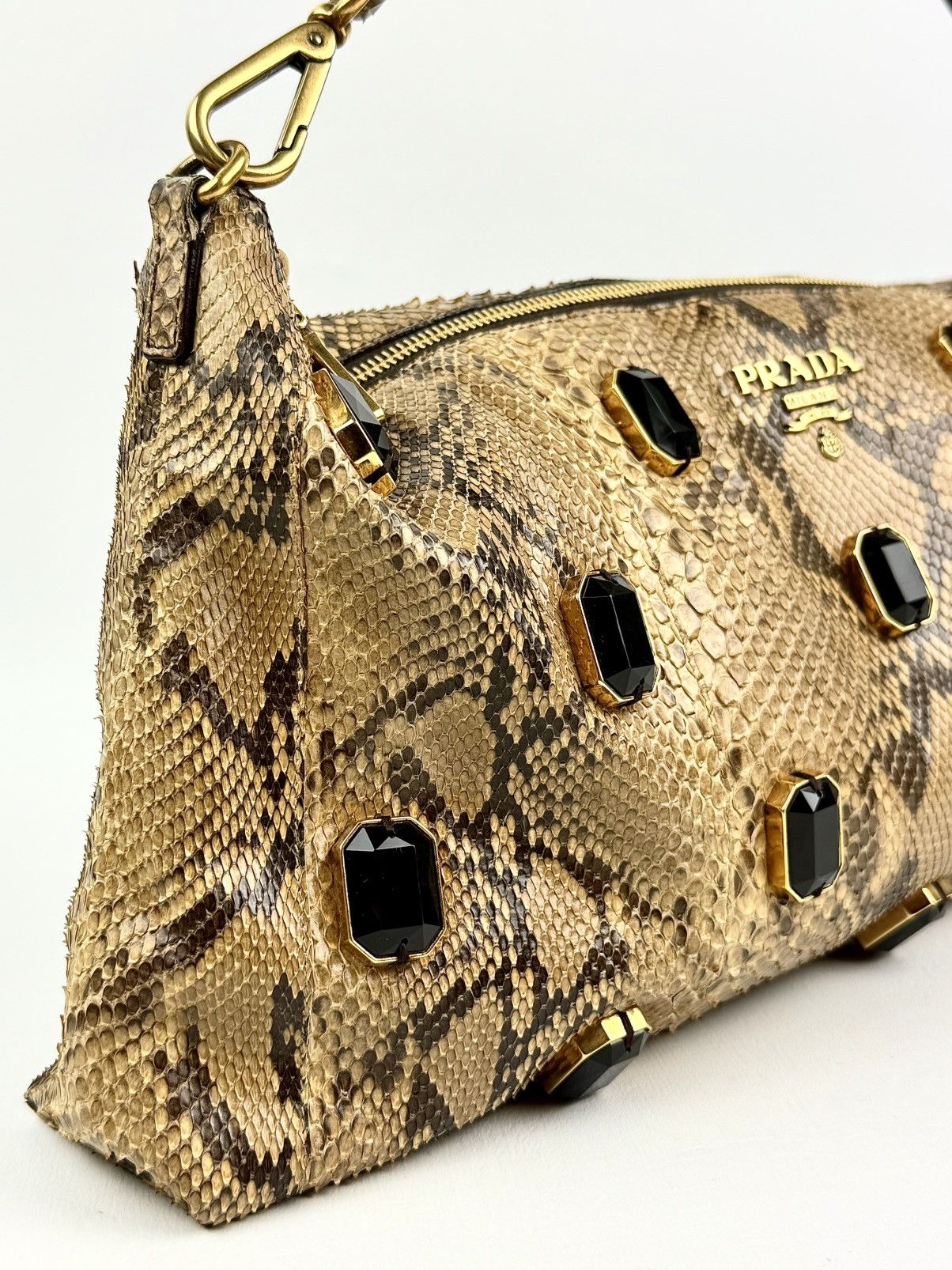 Prada Prada - Miuccia - SS/09 - Real - Python - Jeweled Bag Size ONE SIZE - 9 Thumbnail