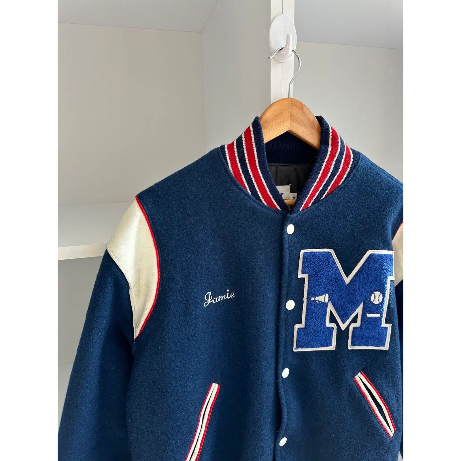 Vintage VTG McConnellsburg Varsity USA Bomber Jacket Size US M / EU 48-50 / 2 - 7 Thumbnail