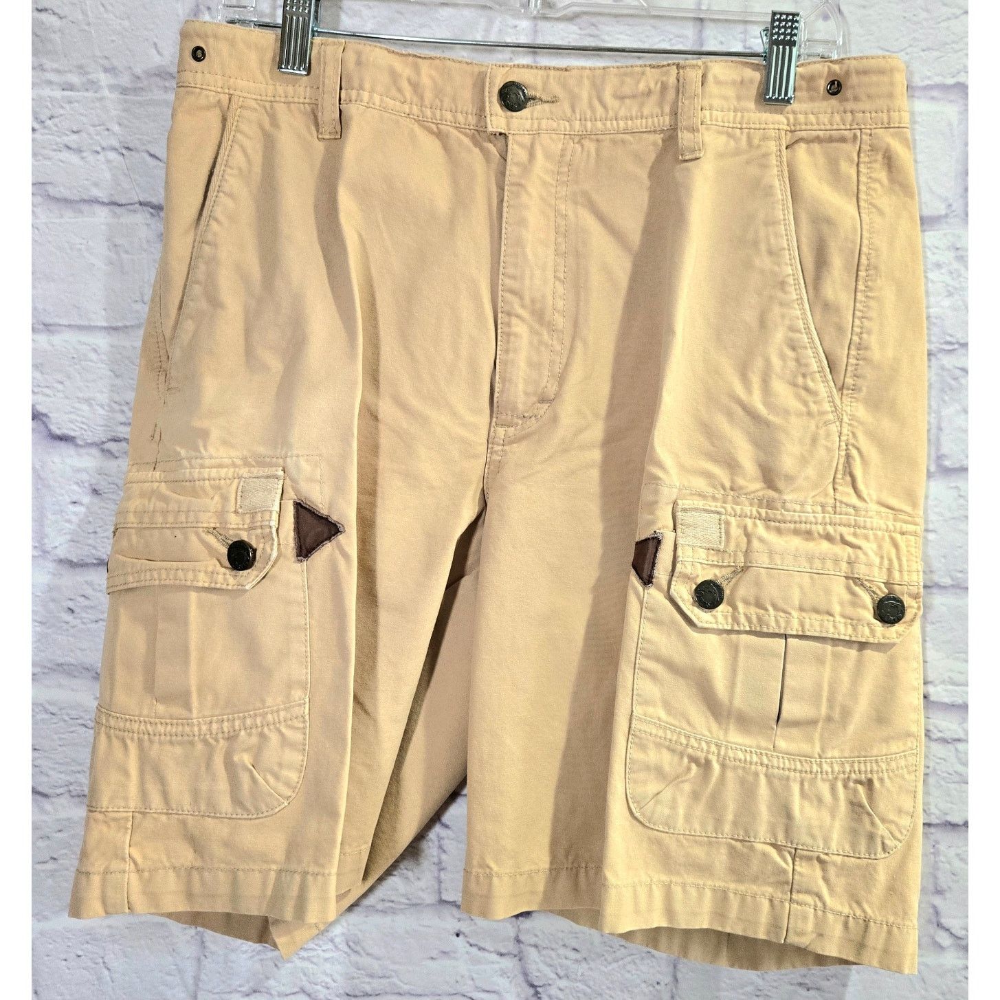 Orvis Orvis Tan Cargo Denim Men's Shorts 32 Lightweight Pockets Size US 32 / EU 48 - 1 Thumbnail