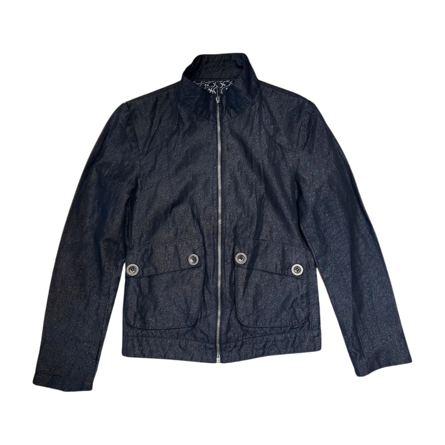 Gucci Womens Gucci Denim Jacket Size XS Size XS / US 0-2 / IT 36-38 - 2 Thumbnail