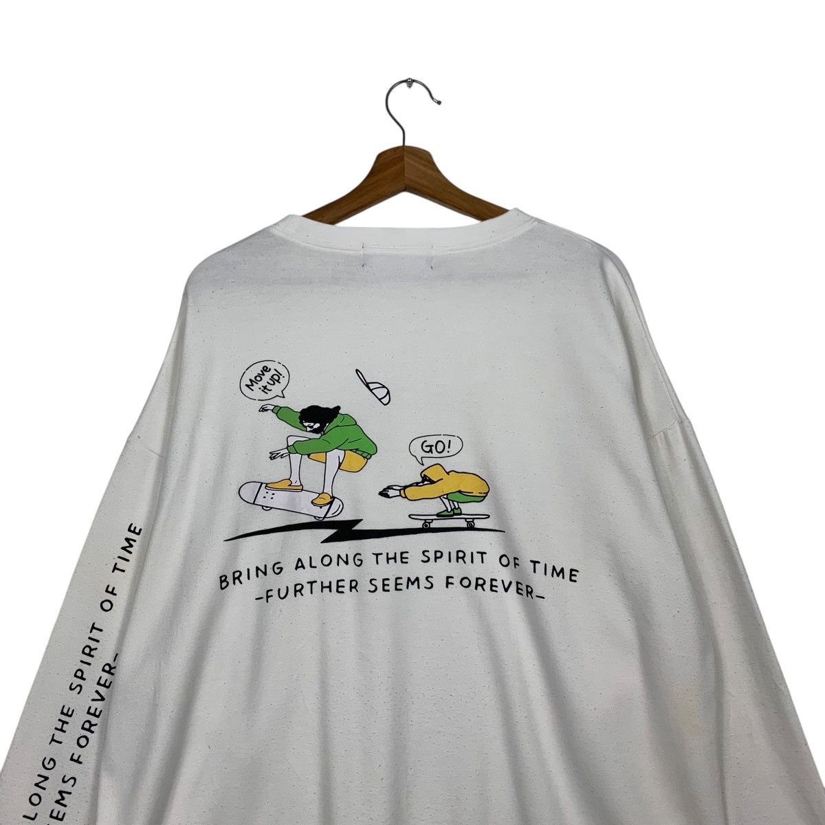 Japanese Brand NEOS ADDICTIVE DESIGN Skateboard Sweatshirt #2545-C115 Size US L / EU 52-54 / 3 - 2 Thumbnail
