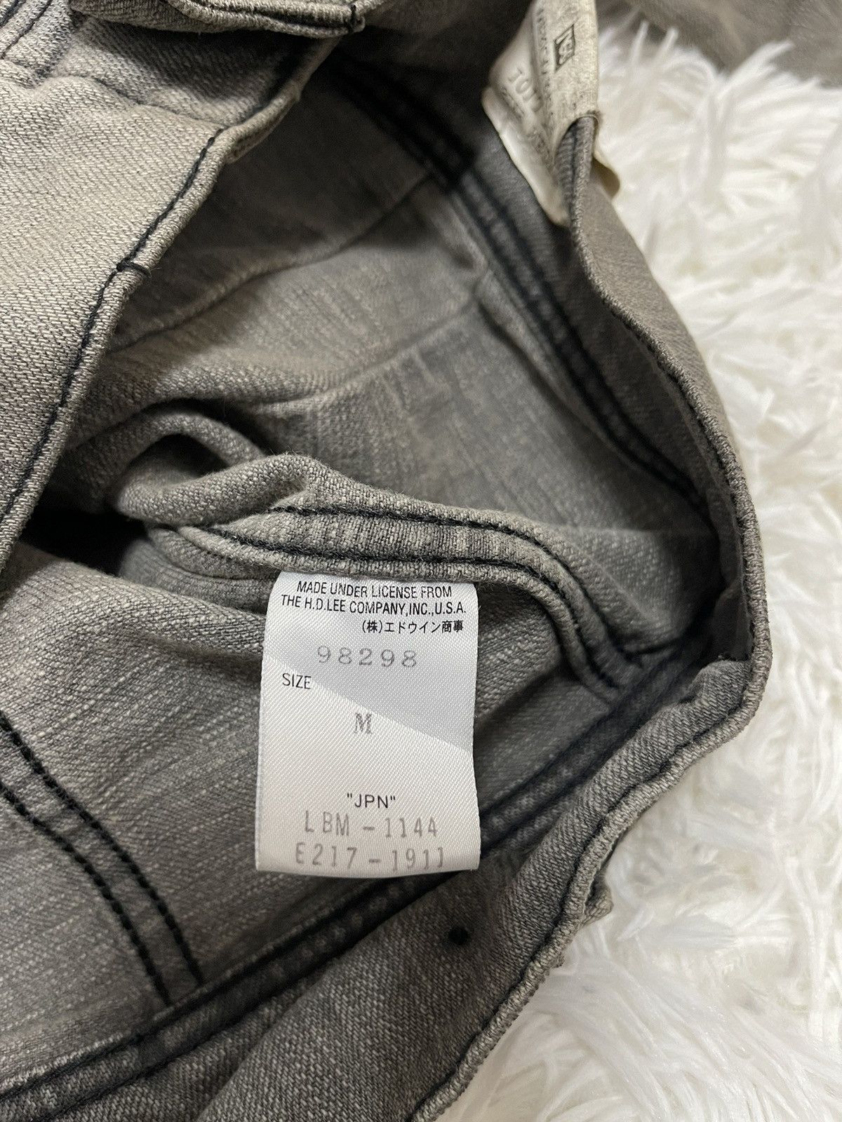Lee × Vintage Japanese Lee Denim Jacket Size S / US 4 / IT 40 - 9 Thumbnail