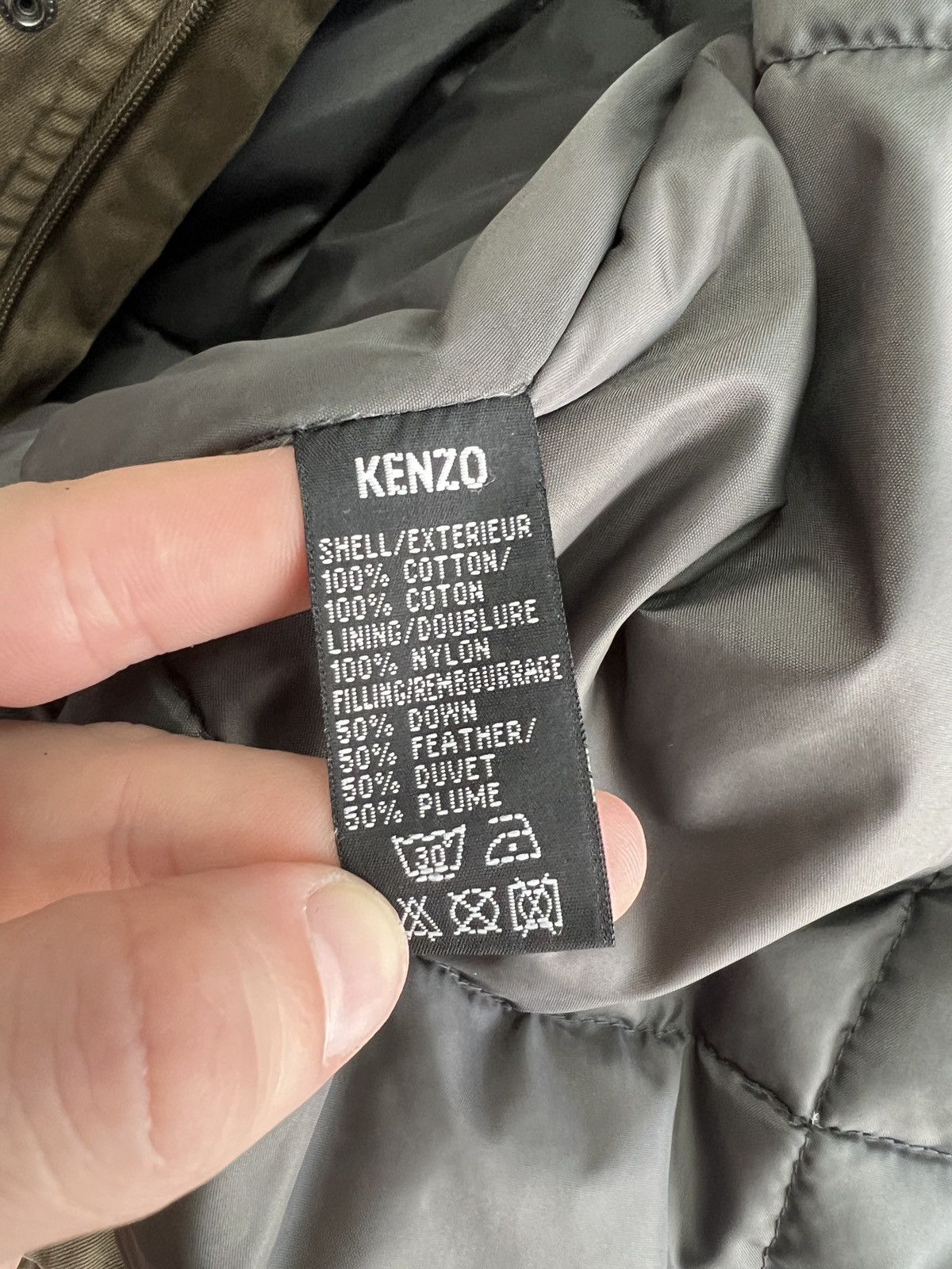 Japanese Brand × Kenzo Vintage hood japanese canvas KENZO HOMME HOOD JACKET RARE Size US L / EU 52-54 / 3 - 9 Thumbnail