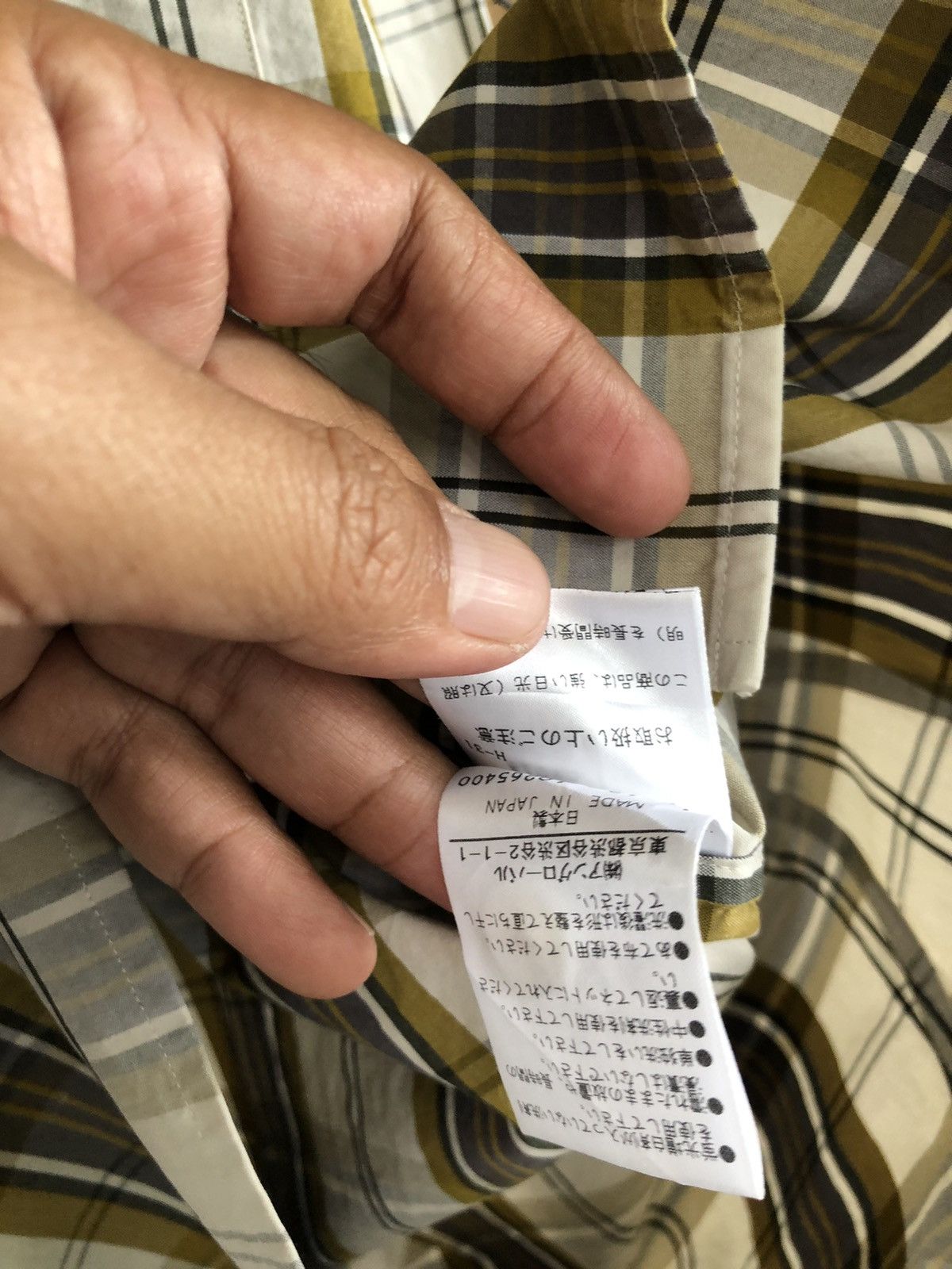 Margaret Howell MARGARETH HOWELL GRAPHIC - CHECK COTTON OVERSIZE Size US M / EU 48-50 / 2 - 6 Thumbnail