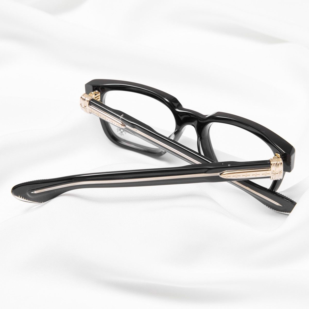 Chrome Hearts CHROME HEARTS PEN 15 BLACK - 18KGP GLASSES Size ONE SIZE - 7 Thumbnail