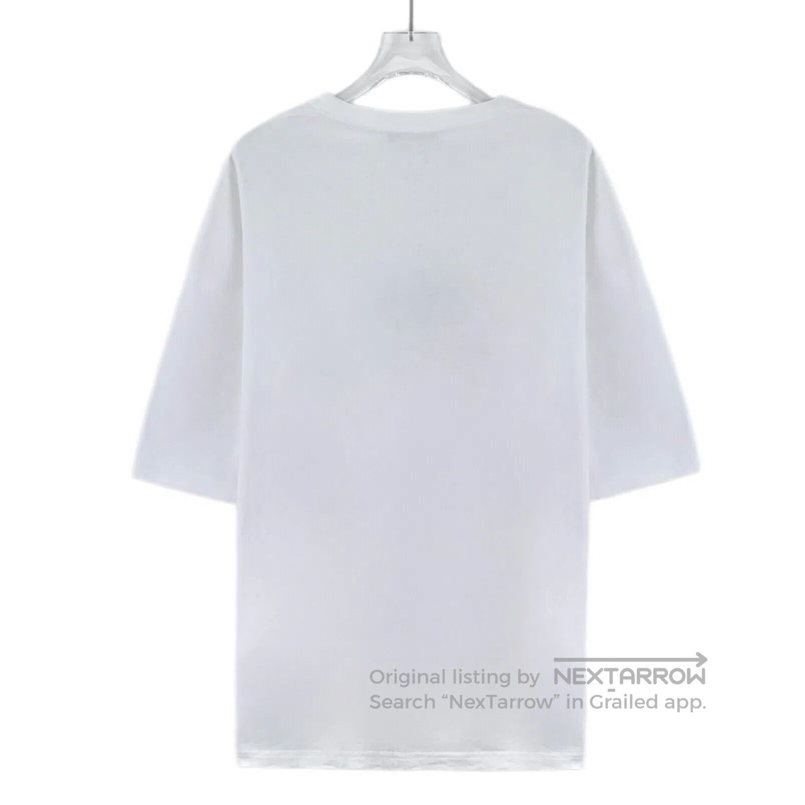 Balenciaga Balenciaga White logo letter print cotton round neck short Size US XS / EU 42 / 0 - 2 Thumbnail
