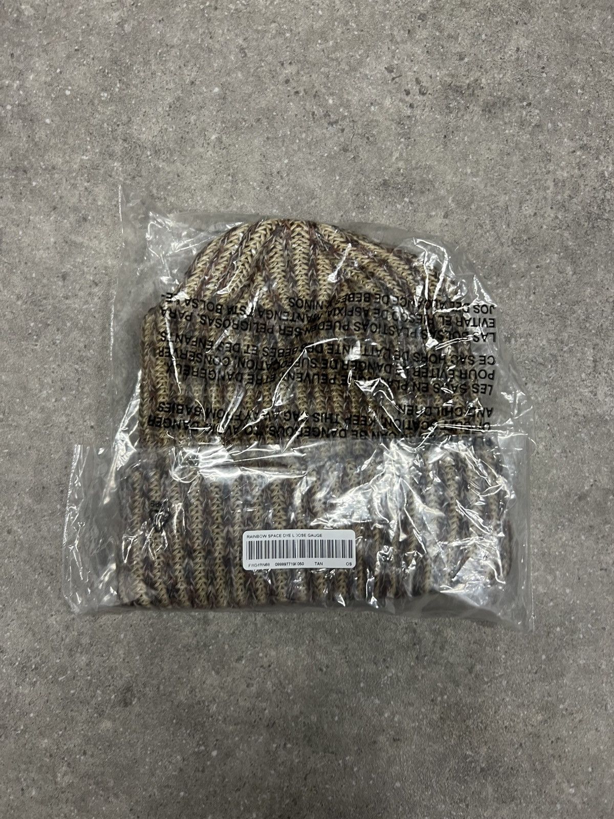 Supreme Supreme Loose Gauge Beanie Tan Size ONE SIZE - 5 Thumbnail