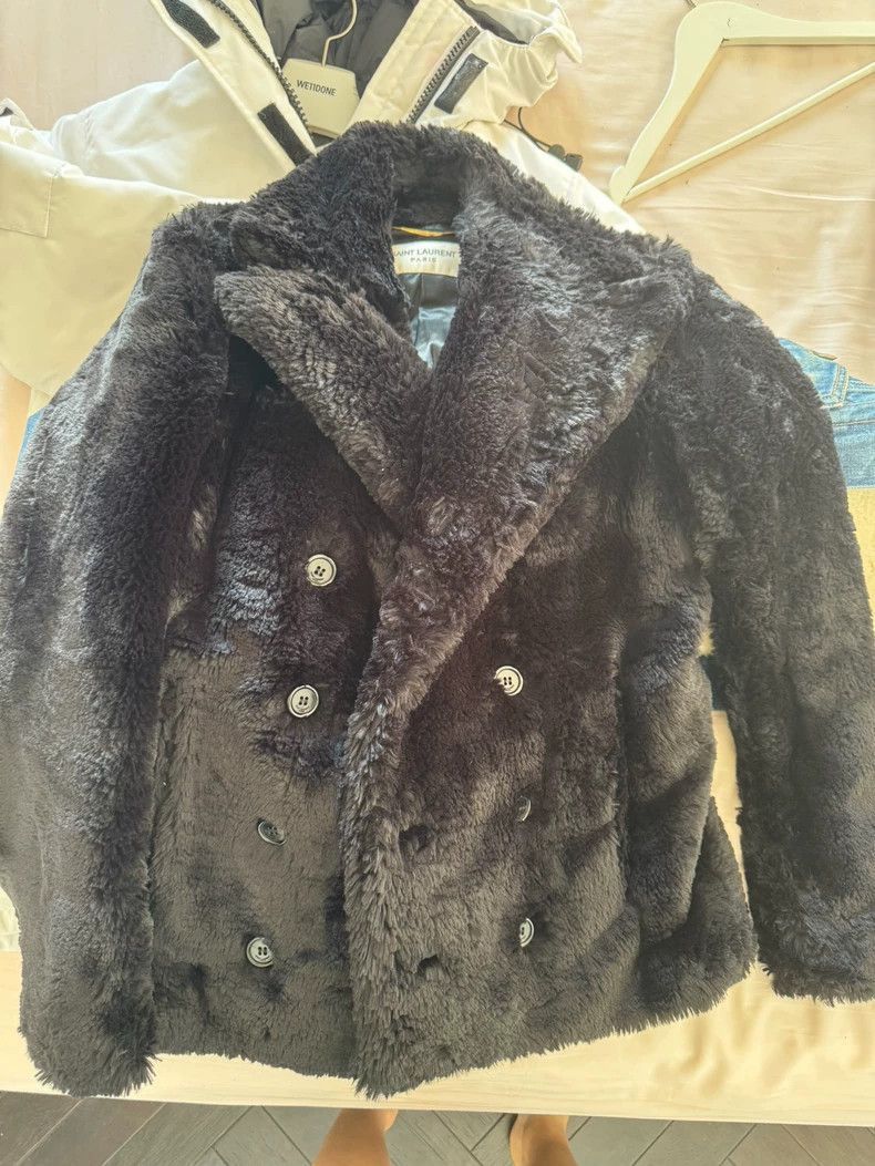 Saint Laurent Paris Saint Laurent Paris Artificial fur jacket-2506 Size US S / EU 44-46 / 1 - 3 Thumbnail