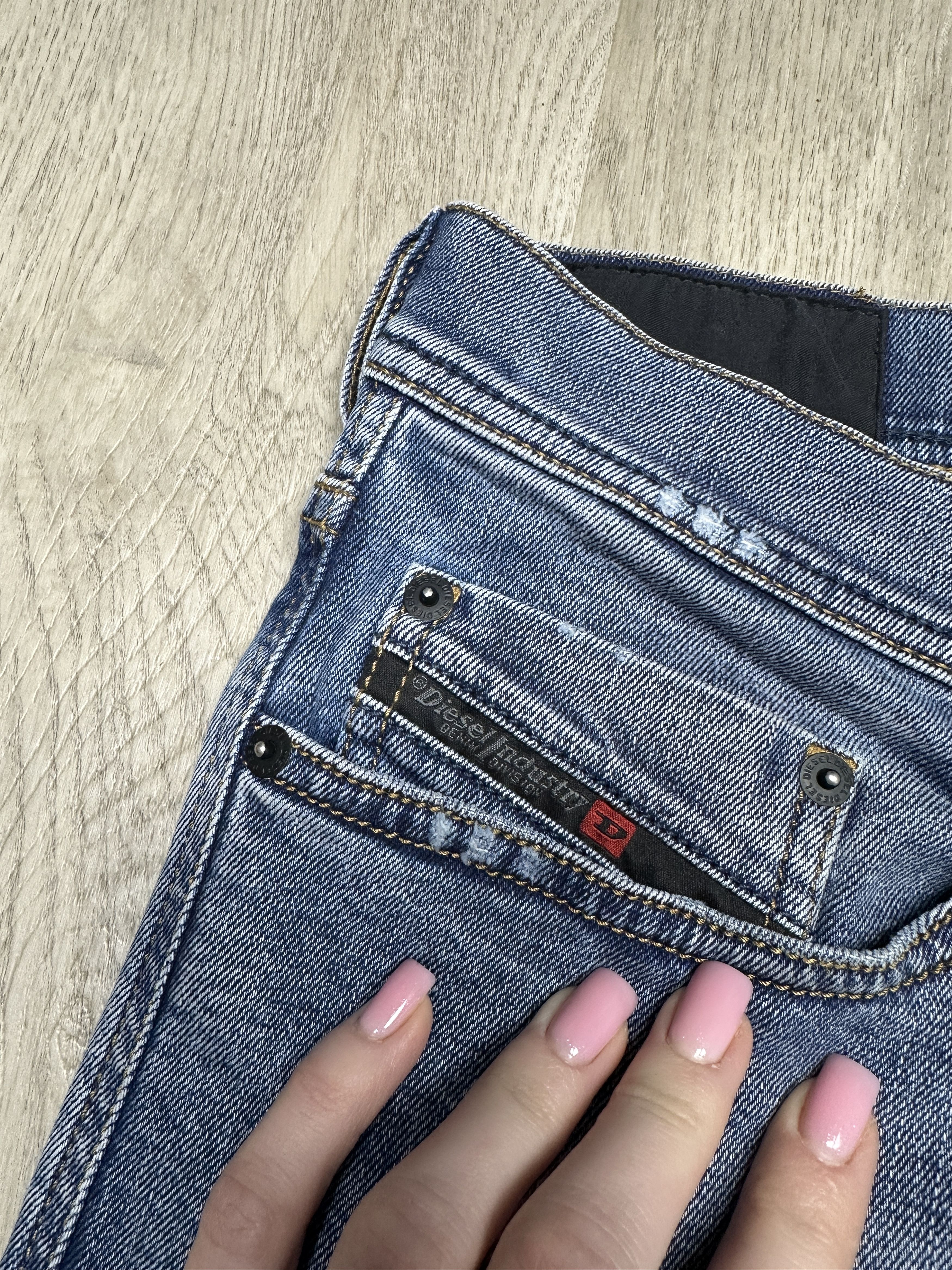 Diesel Diesel Tepphar Mens Distressed Denim Pants Jeans Size US 30 / EU 46 - 3 Thumbnail