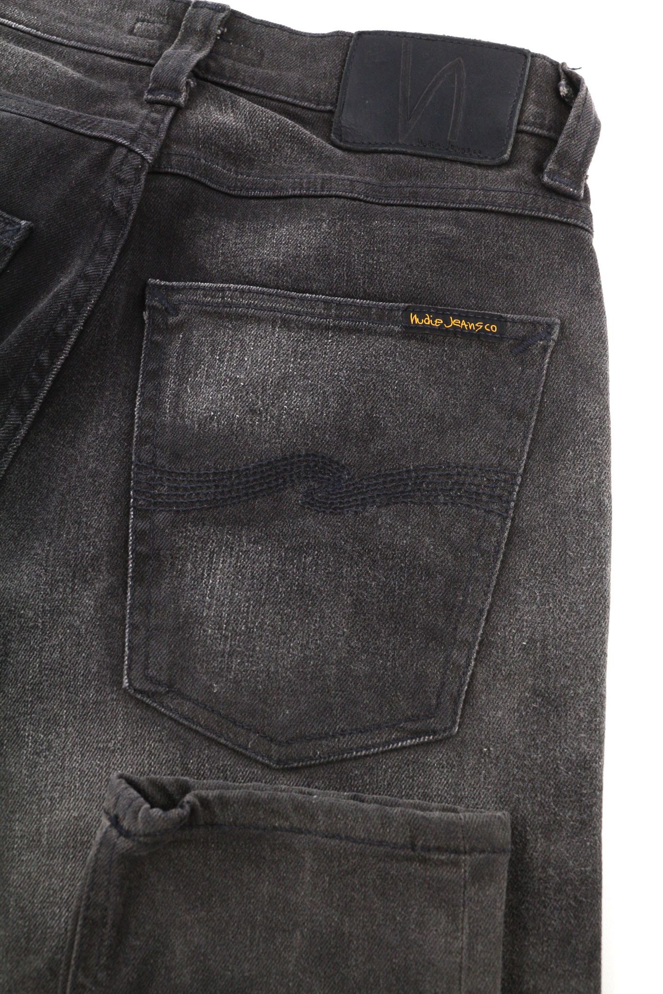 Nudie Jeans PIPE LED W28/L32 Grey Marble Organic Jeans 81636 Size US 28 / EU 44 - 5 Thumbnail